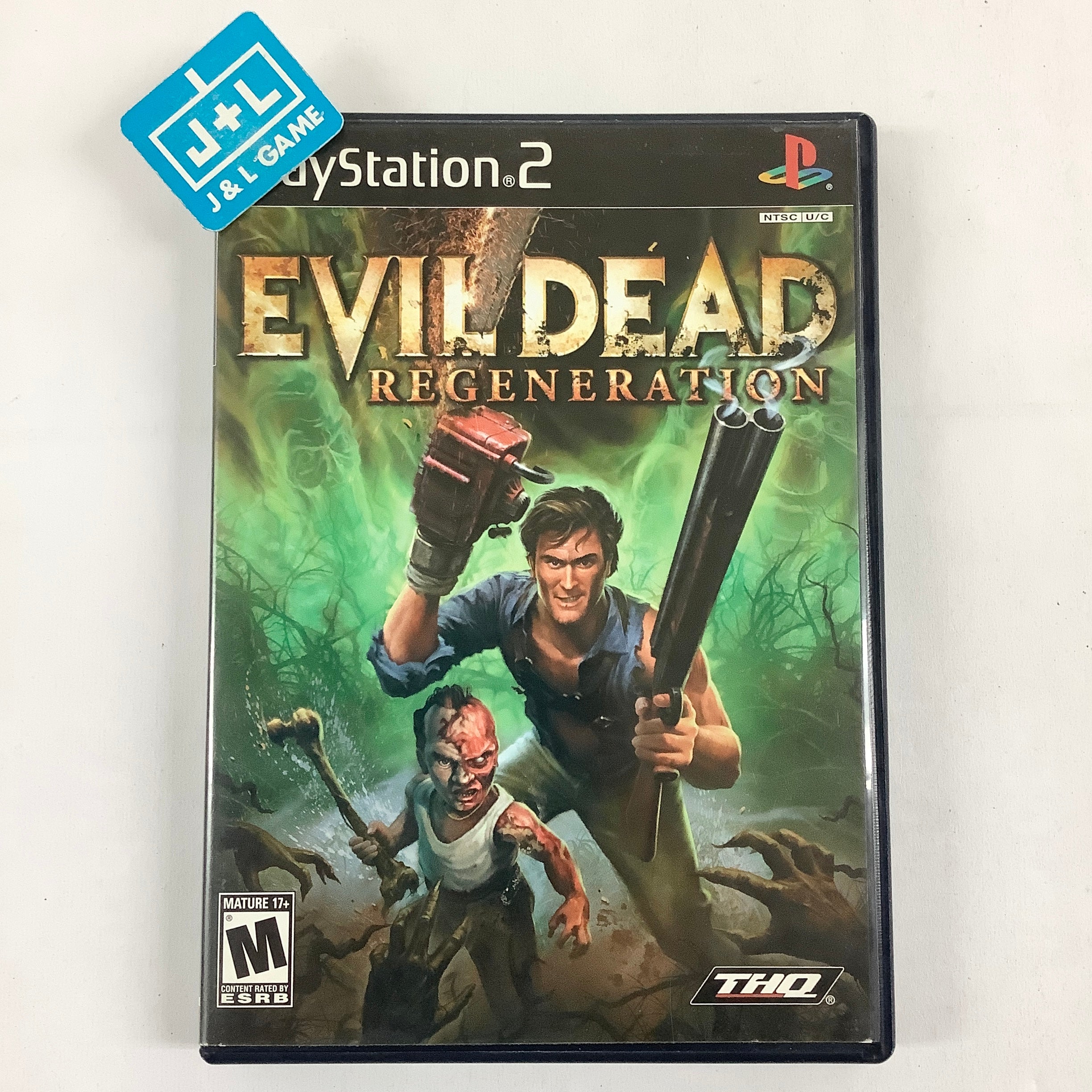 Evil Dead: Regeneration - (PS2) PlayStation 2 [Pre-Owned] Video Games THQ   