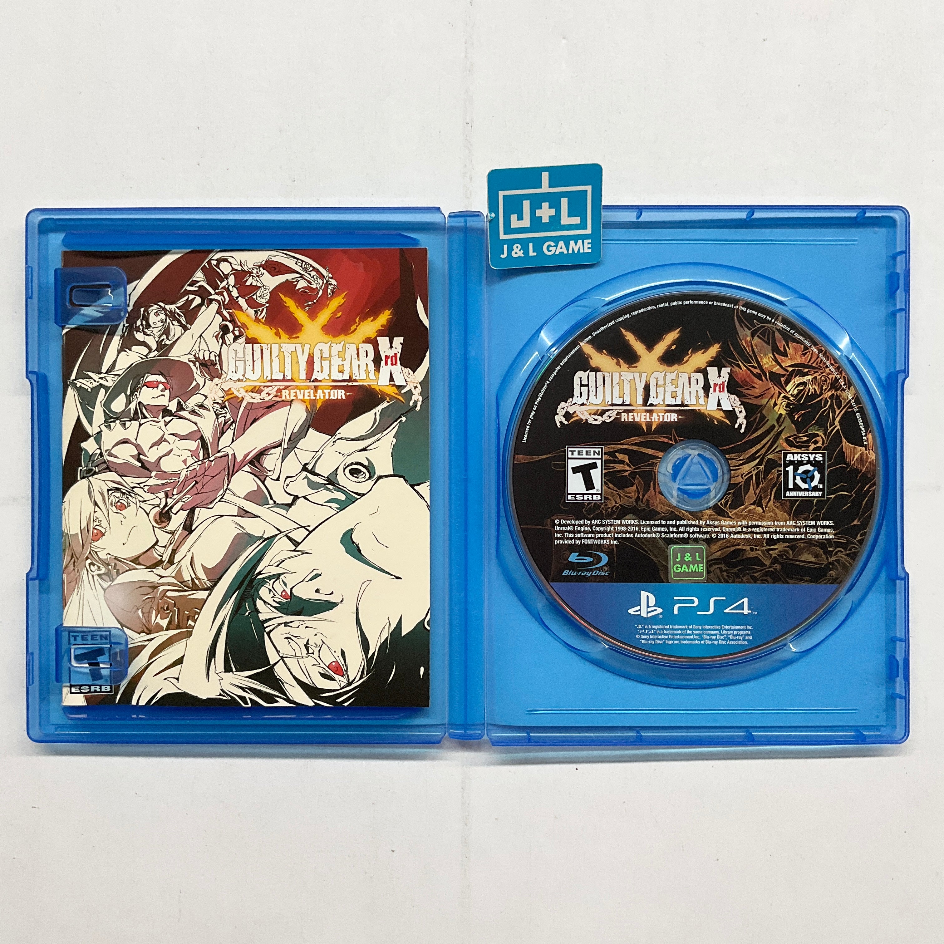 Guilty Gear Xrd -REVELATOR- - (PS4) PlayStation 4 [Pre-Owned] Video Games Aksys Games   