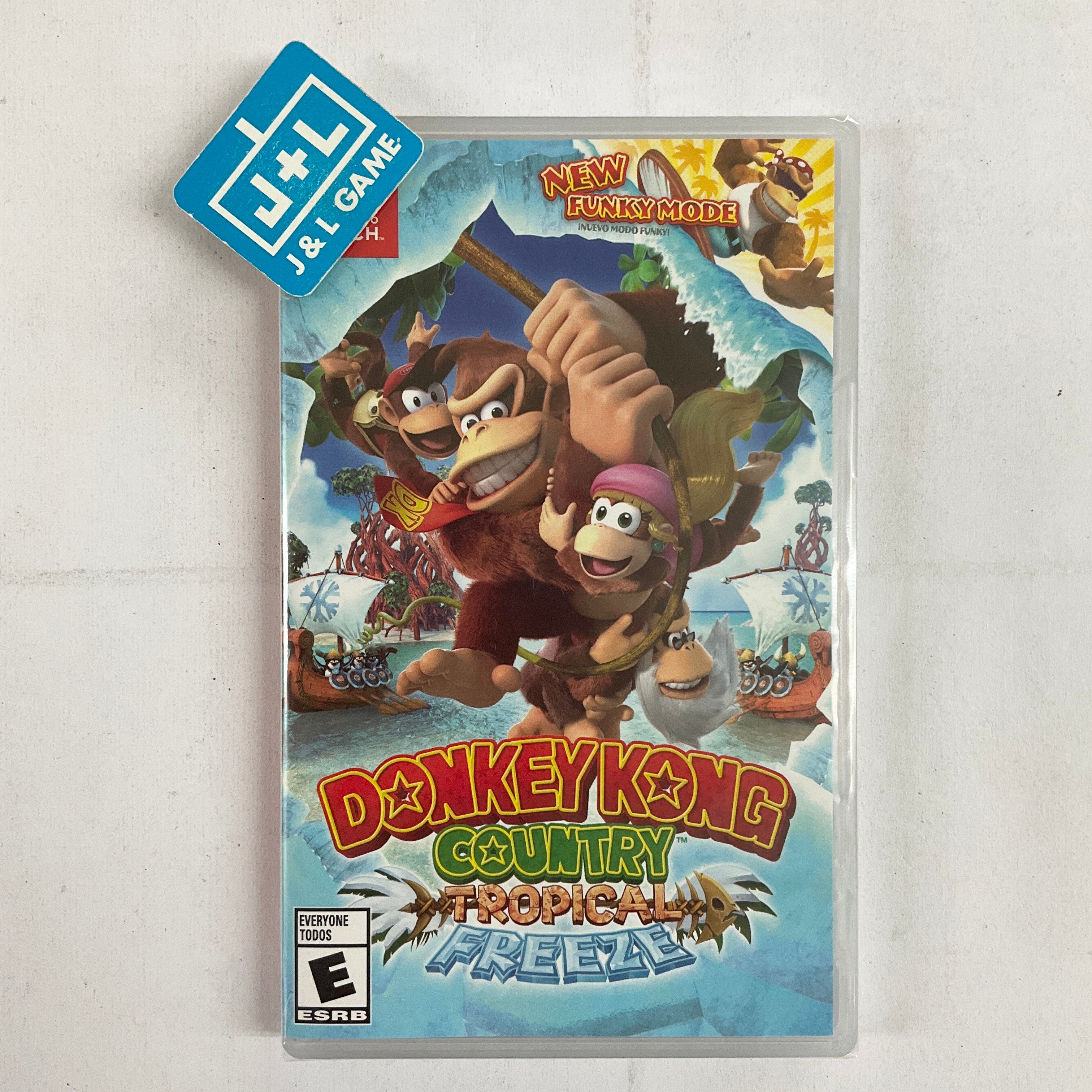 Donkey Kong Country: Tropical Freeze (NSW) Nintendo Switch J&L