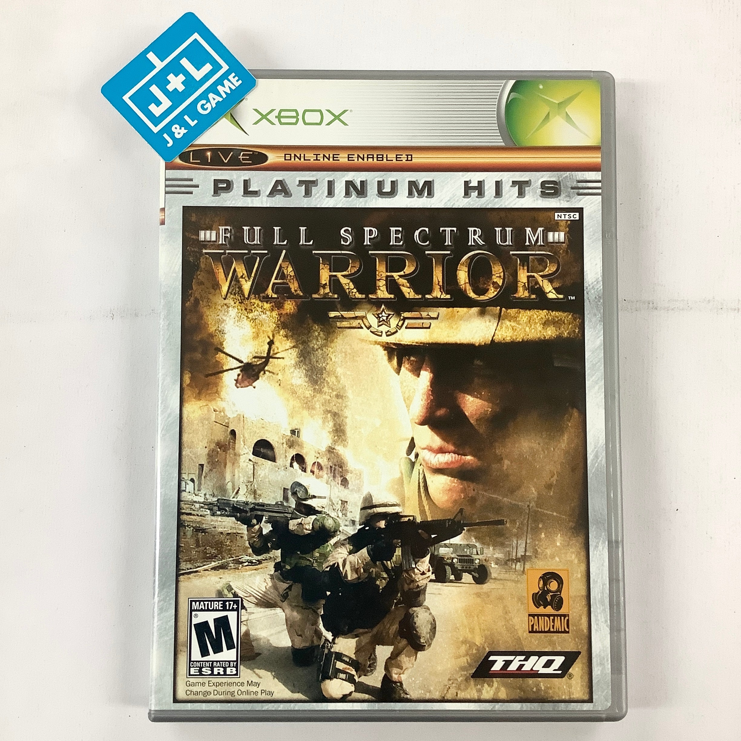 Full Spectrum Warrior (Platinum Hits) - (XB) Xbox [Pre-Owned