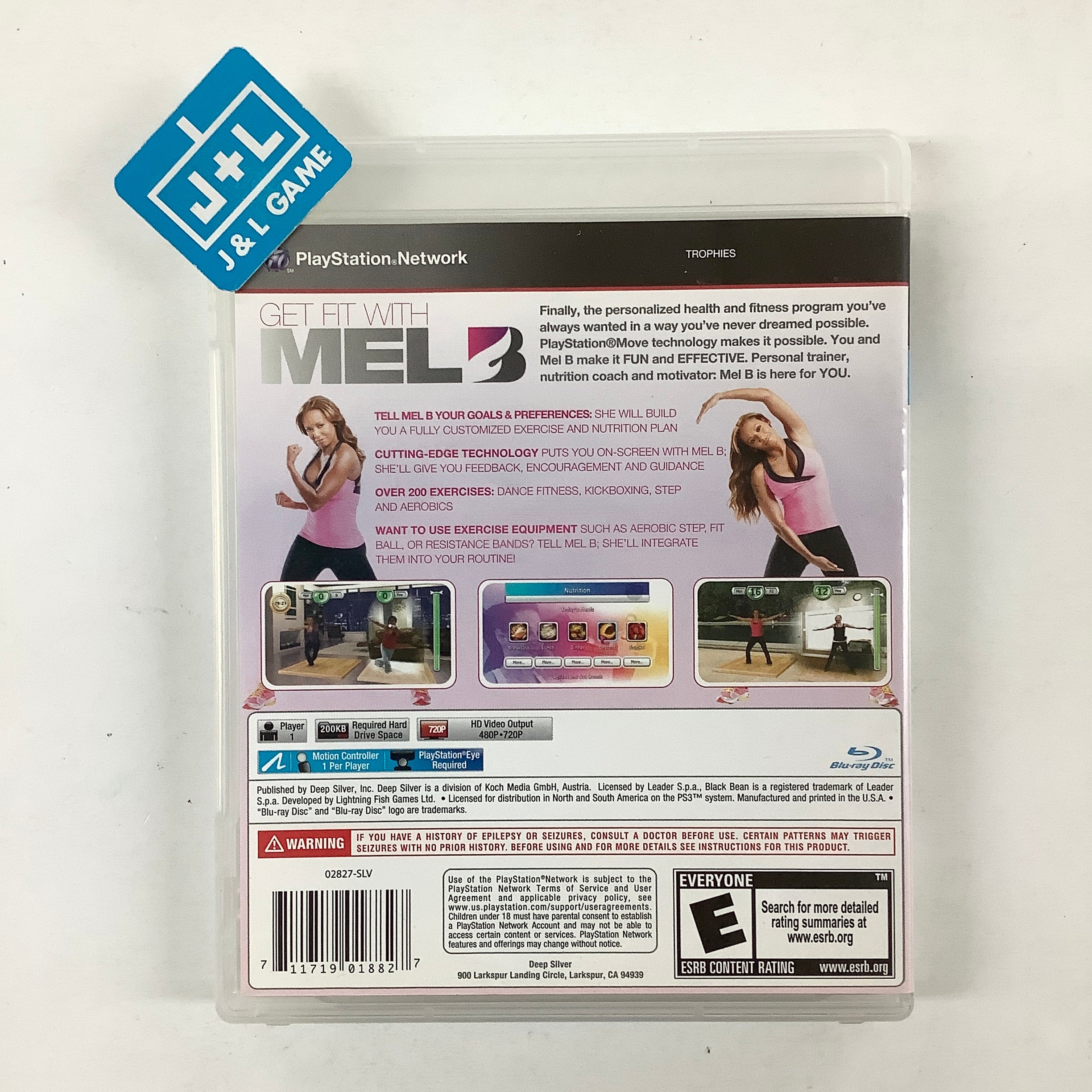 Get Fit With Mel B (PlayStation Move Required) - (PS3) PlayStation 3 [Pre-Owned] Video Games Deep Silver   
