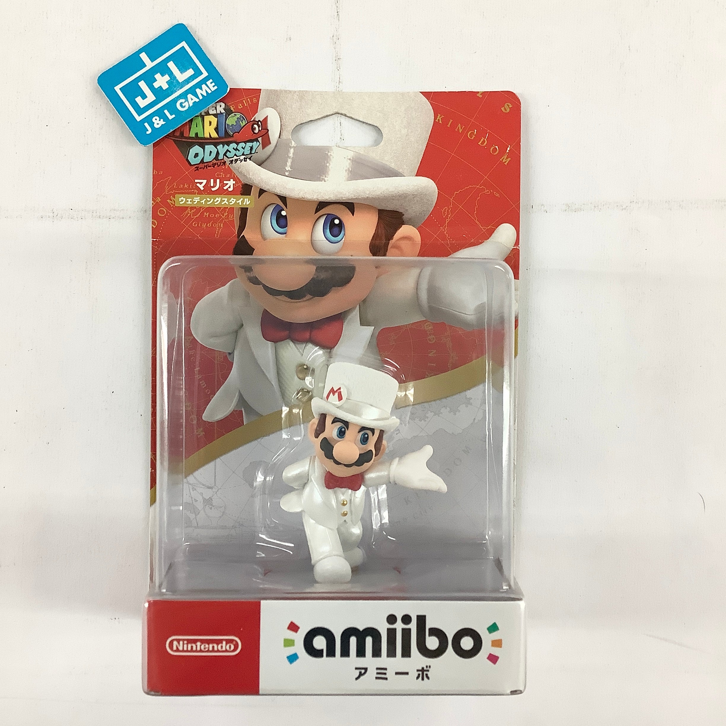 Mario (Wedding Outfit) (Super Mario Odyssey) - Nintendo Switch Amiibo (Japanese Import) Amiibo Nintendo   