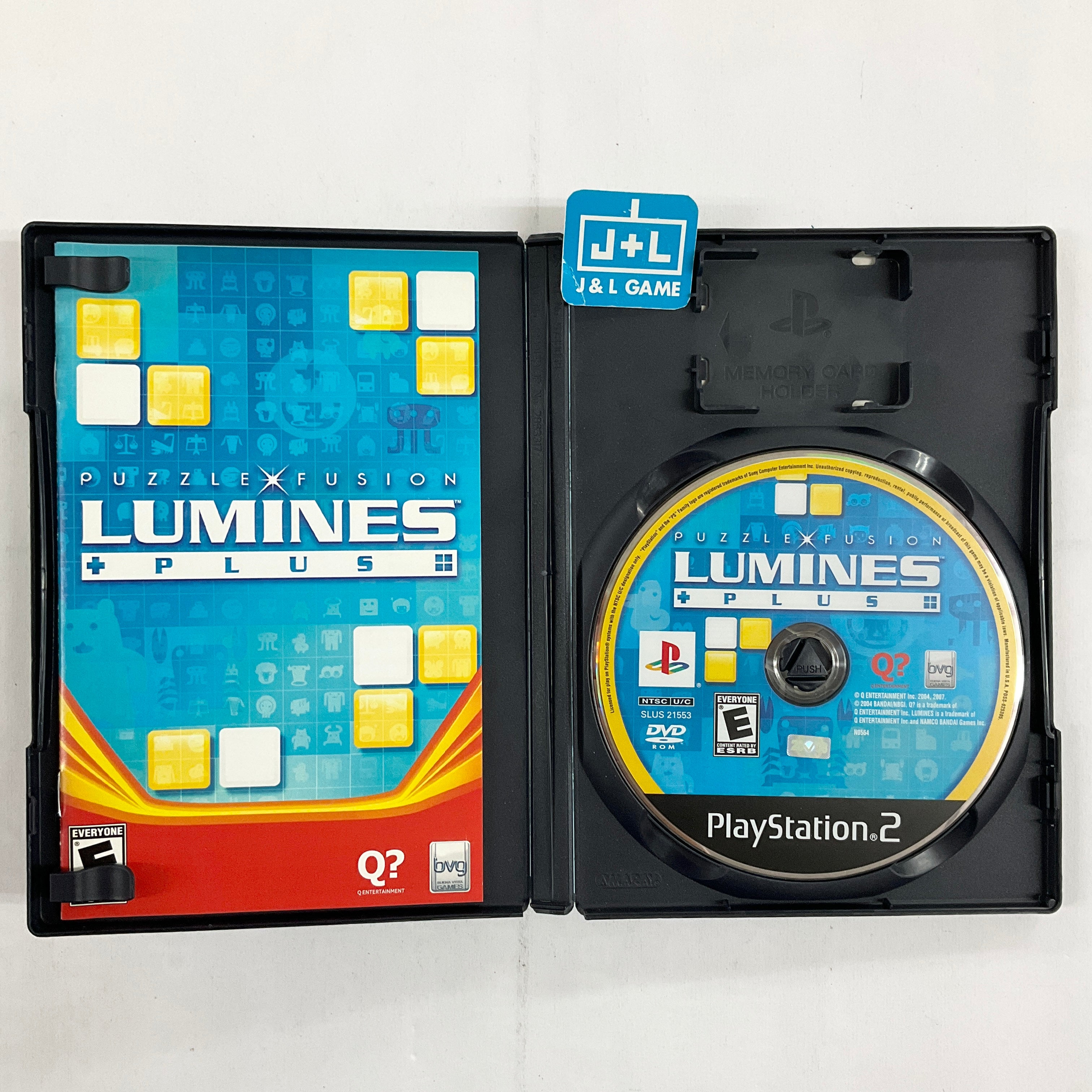 Lumines Plus - (PS2) PlayStation 2 [Pre-Owned] Video Games Buena Vista Games   