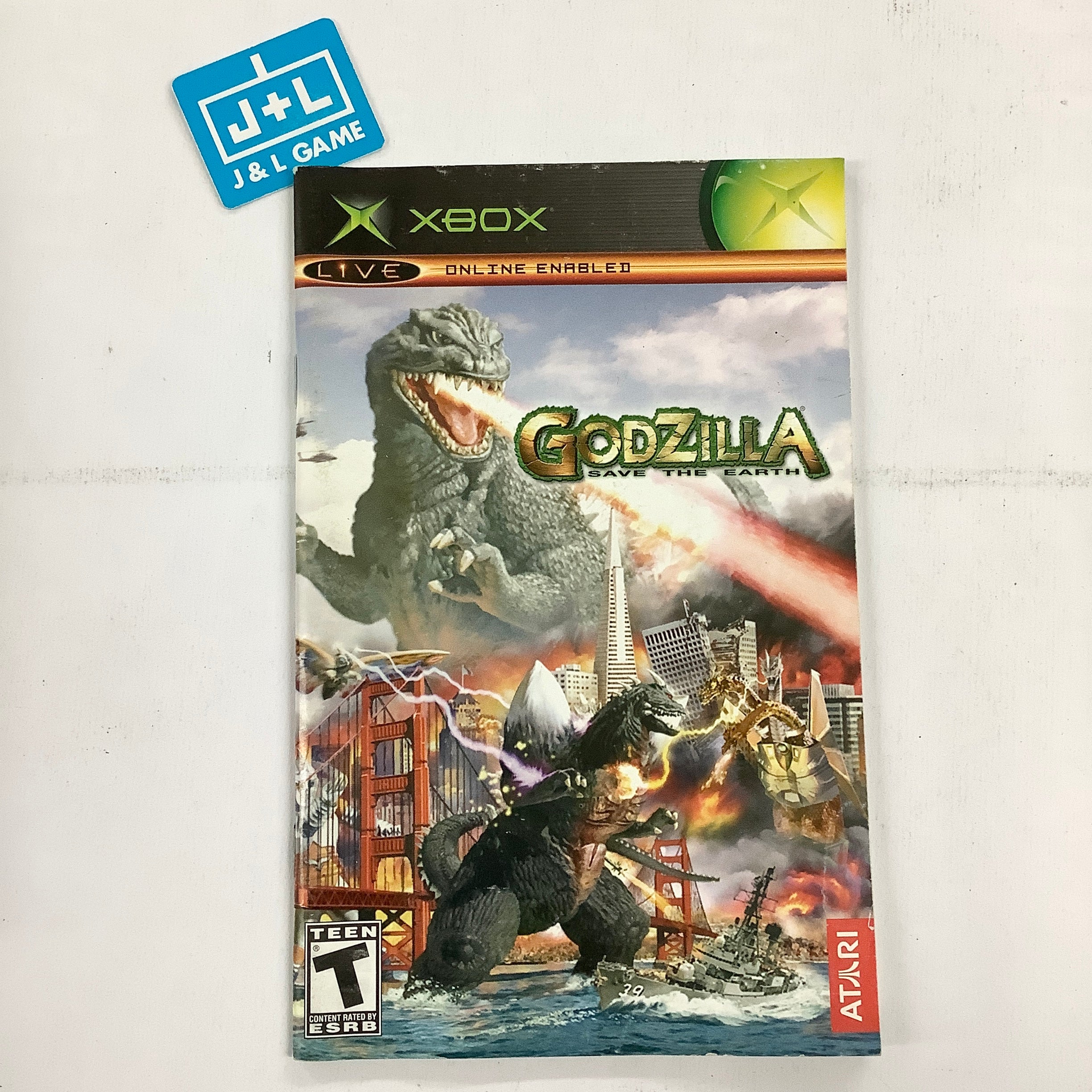 Godzilla: Save the Earth - (XB) Xbox [Pre-Owned] Video Games Atari SA   