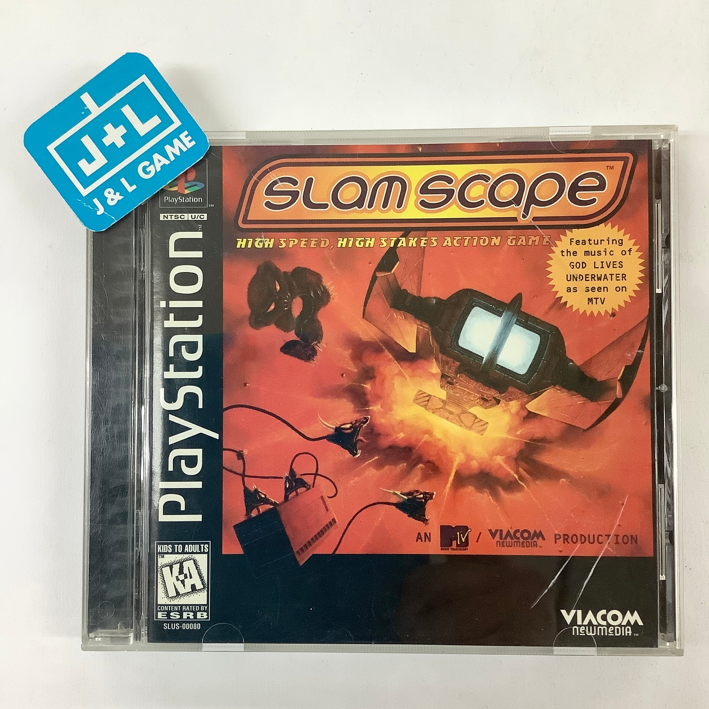 Slamscape - (PS1) PlayStation 1 [Pre-Owned] Video Games Viacom New Media   