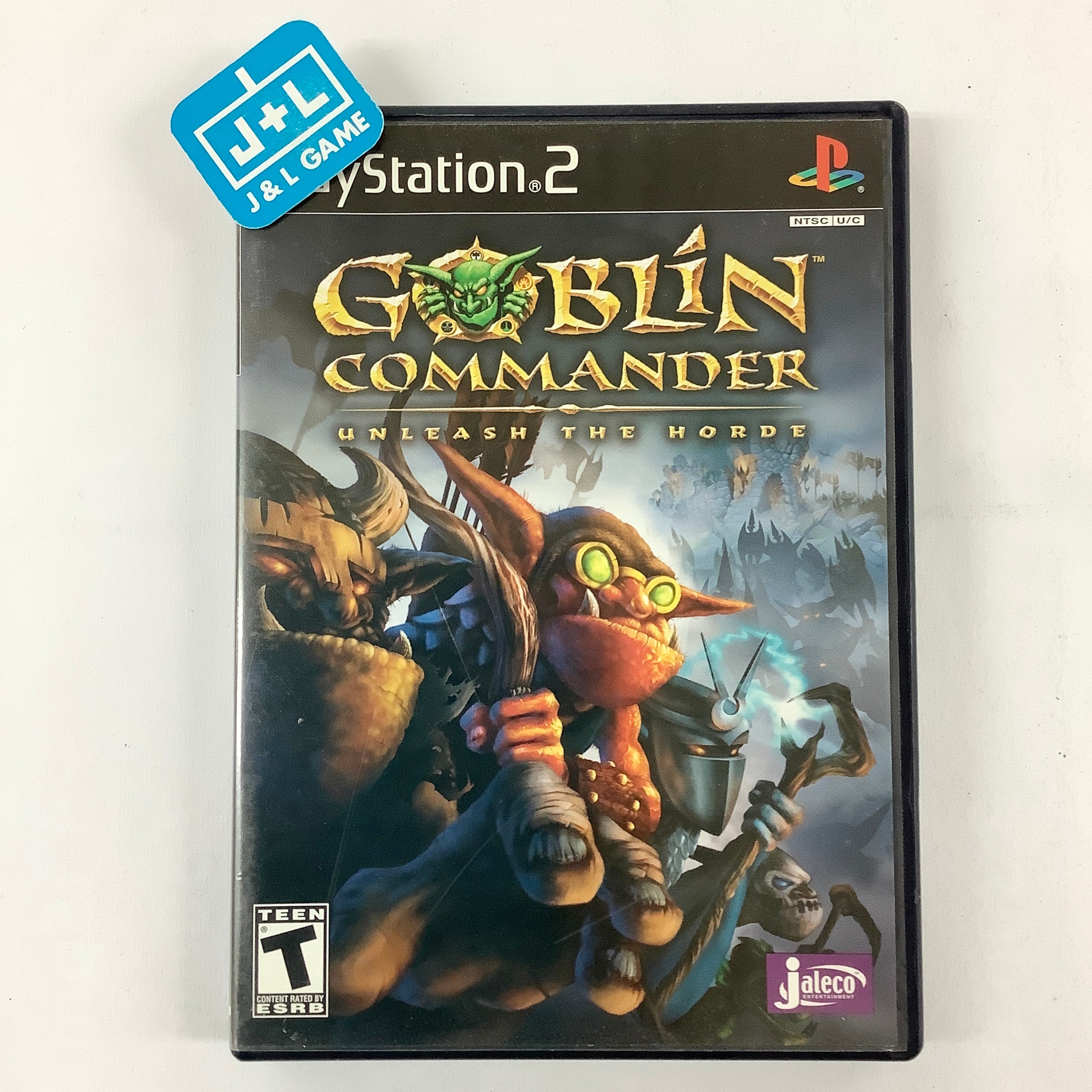 Jeu Goblin Commander - PS2 PlayStation 2 - Bon État - Version Française