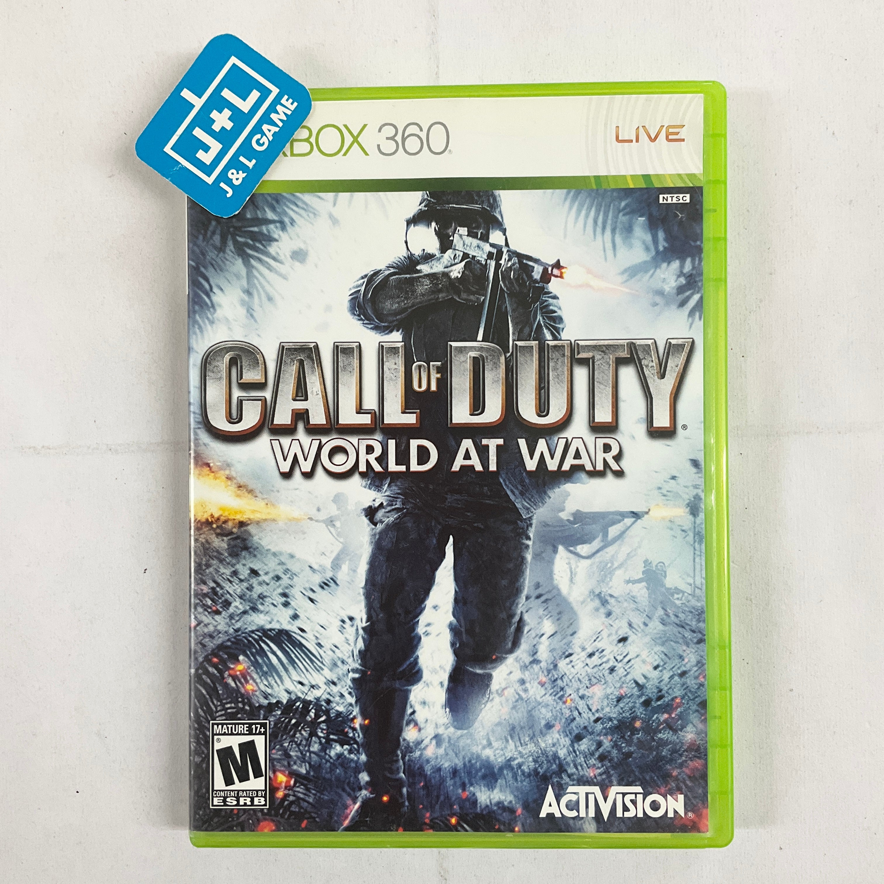 Call of Duty: World at War - Xbox 360 [Pre-Owned] | J&L Game