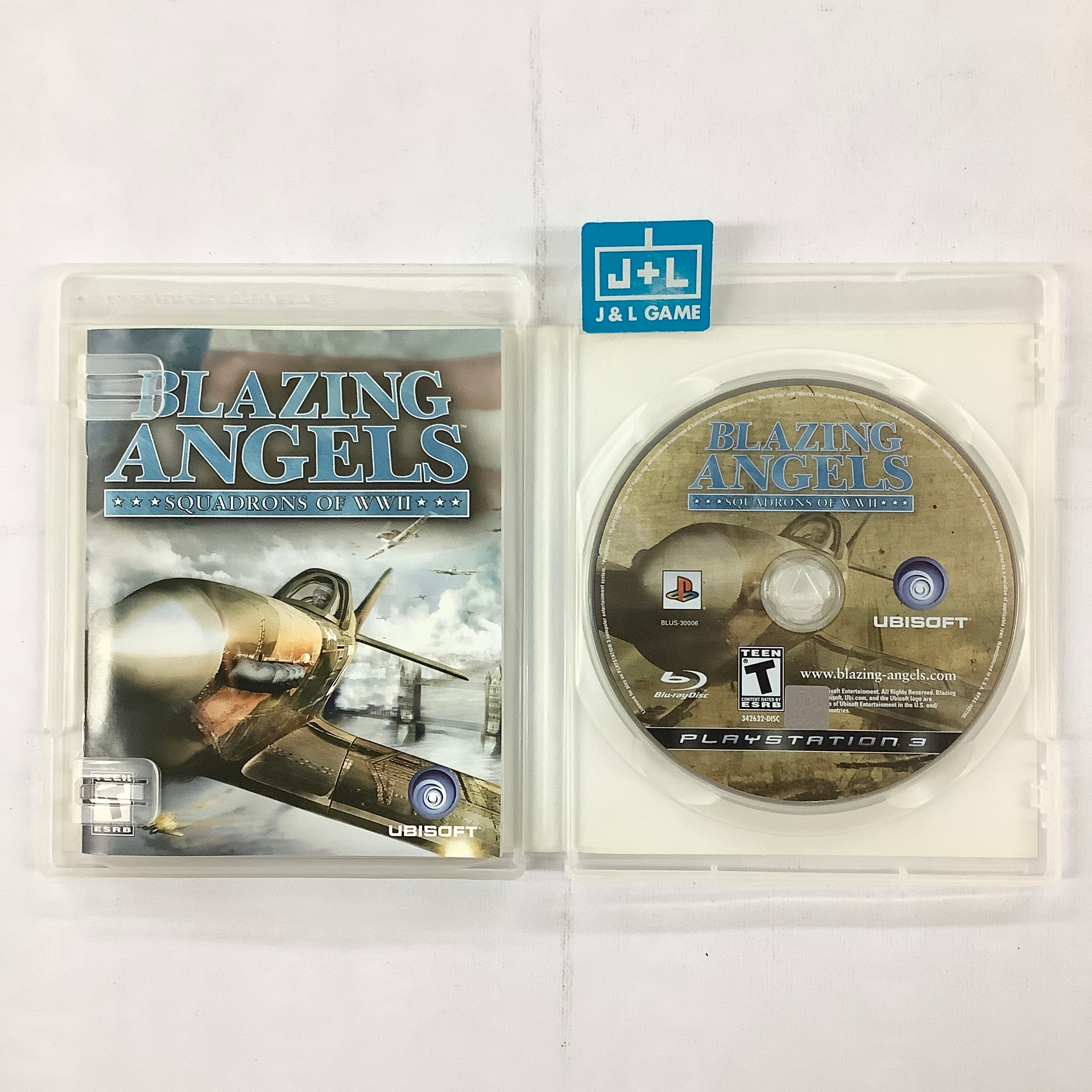 Blazing Angels: Squadrons of WWII - (PS3) PlayStation 3 [Pre-Owned] Video Games Ubisoft   