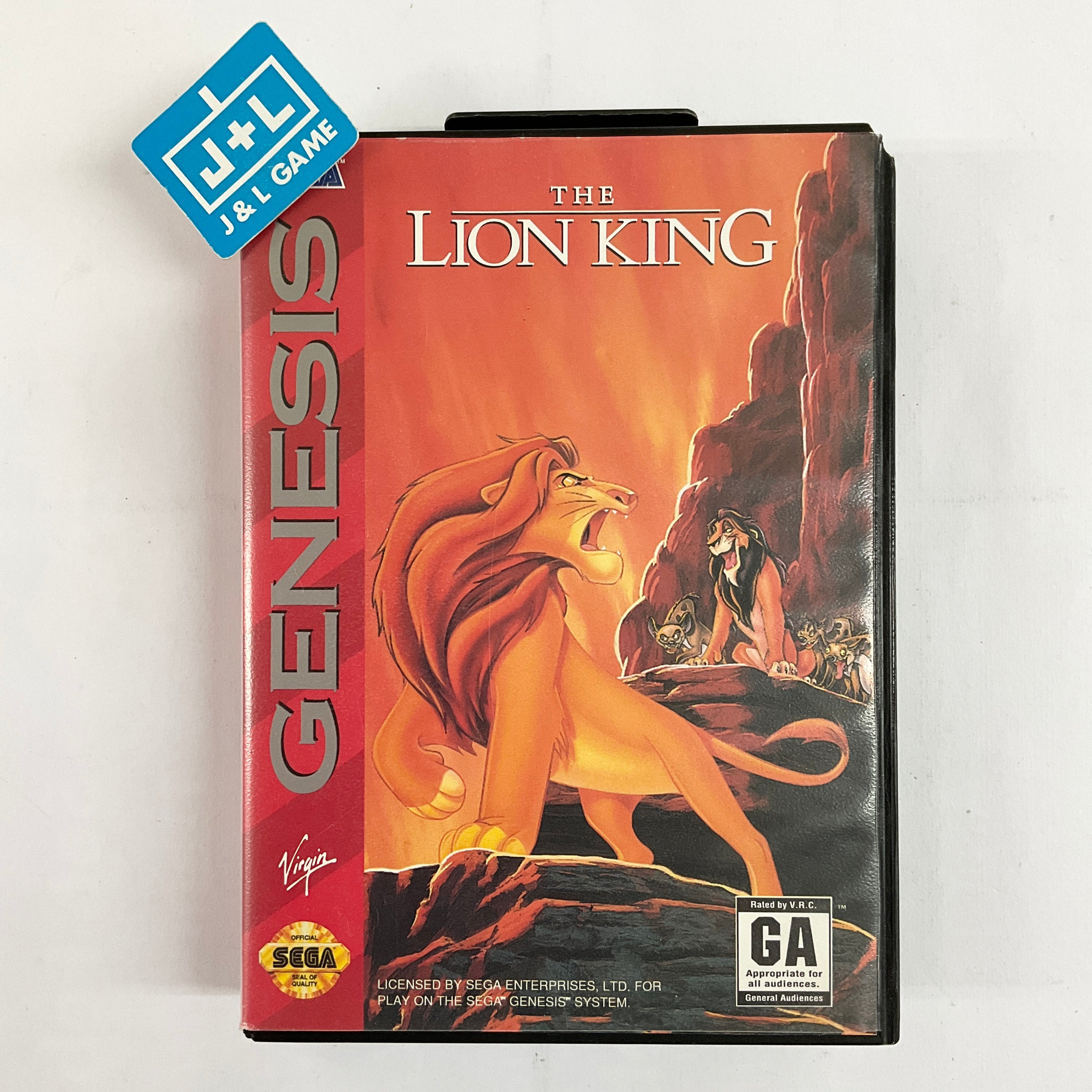 The Lion King - (SG) SEGA Genesis [Pre-Owned] Video Games Virgin Interactive   