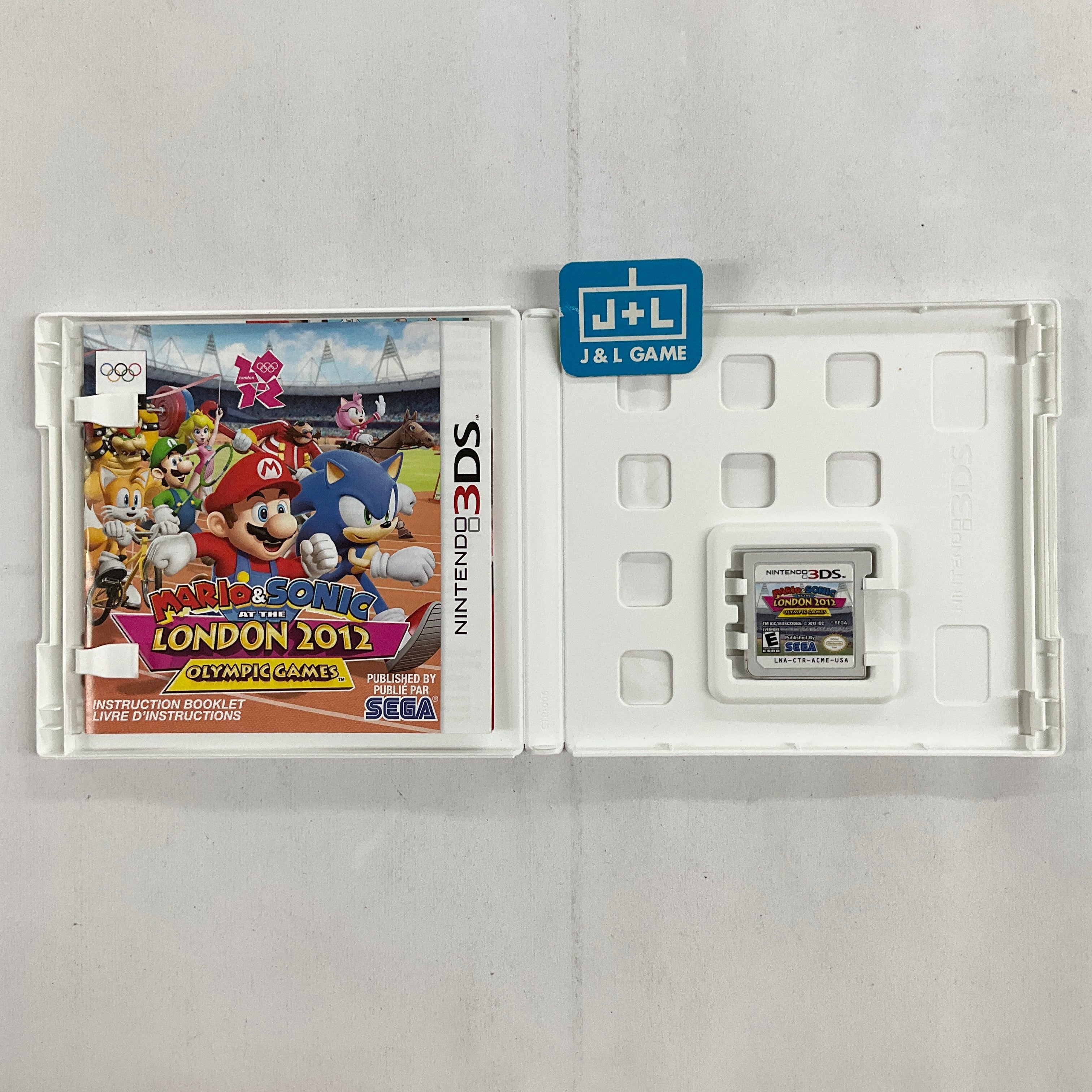 Mario & Sonic at the London 2012 Olympic Games - Nintendo 3DS [Pre-Owned] Video Games Sega   