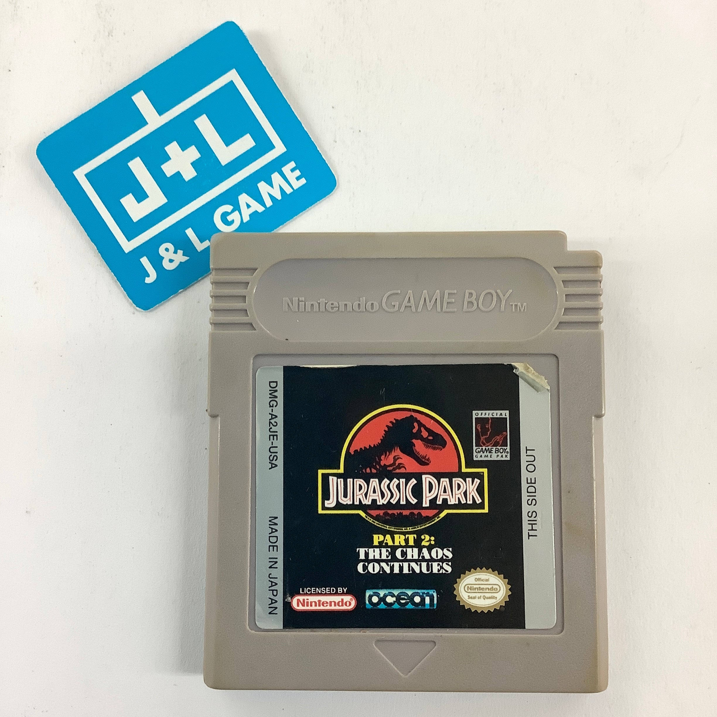 Jurassic Park Part 2: The Chaos Continues - (GB) Game Boy [Pre