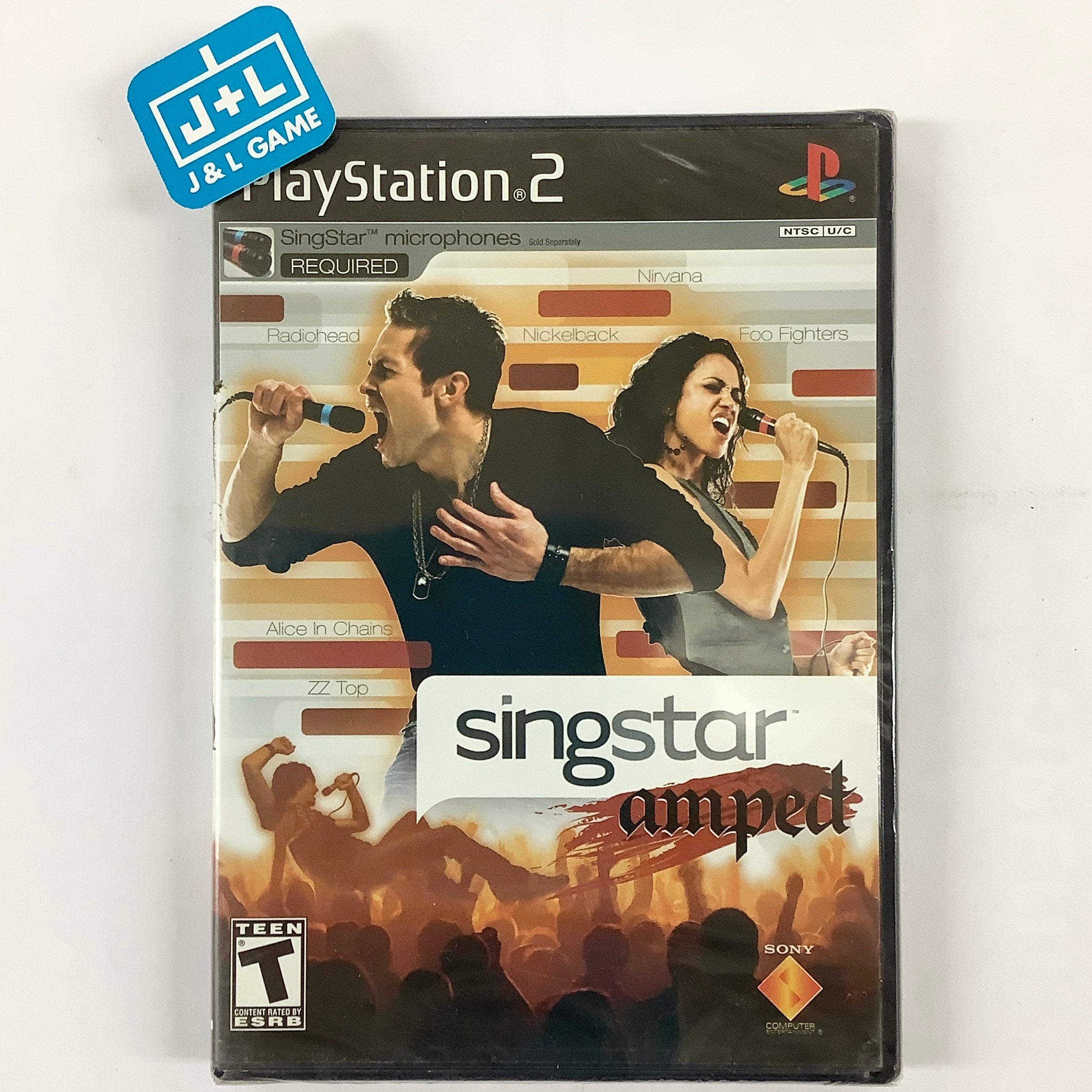 SingStar Amped - (PS2) PlayStation 2 Video Games SCEA
