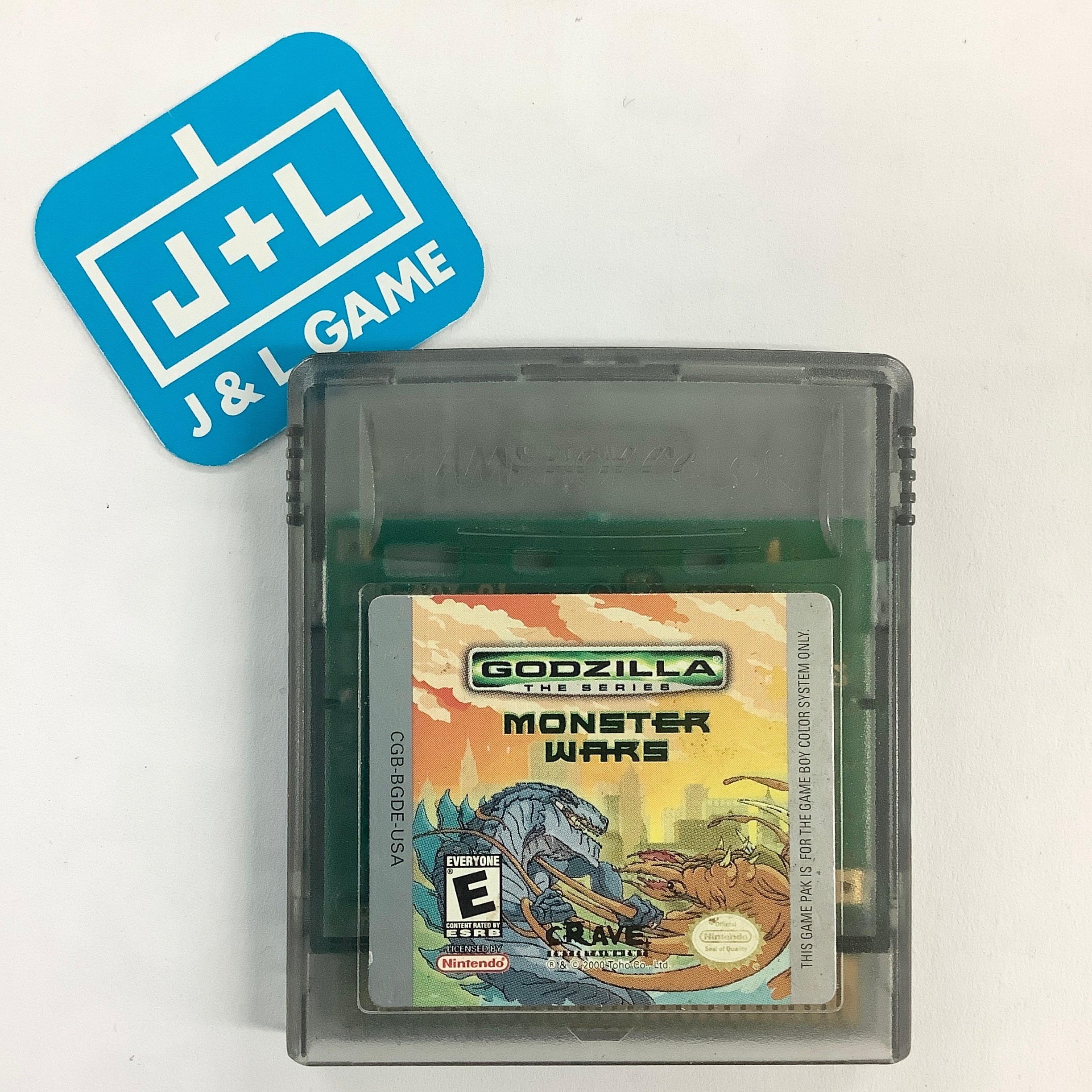 Godzilla the Series: Monster Wars - (GBC) Game Boy Color [Pre-Owned] Video Games Crave   