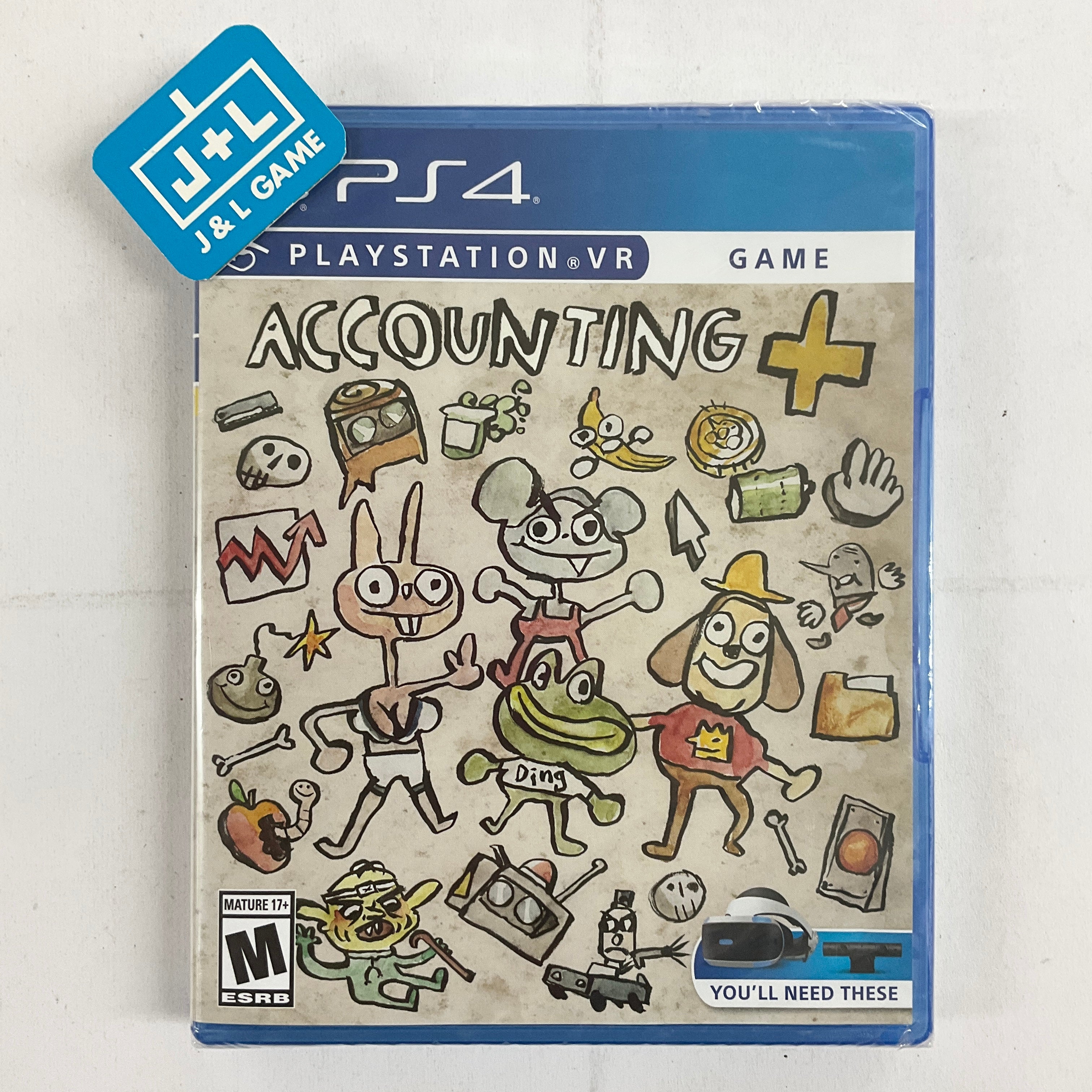 Accounting Plus (PlayStation VR) (Limited Run #272) (Limited Run Cover) - (PS4) Playstation 4 Video Games Limited Run Games