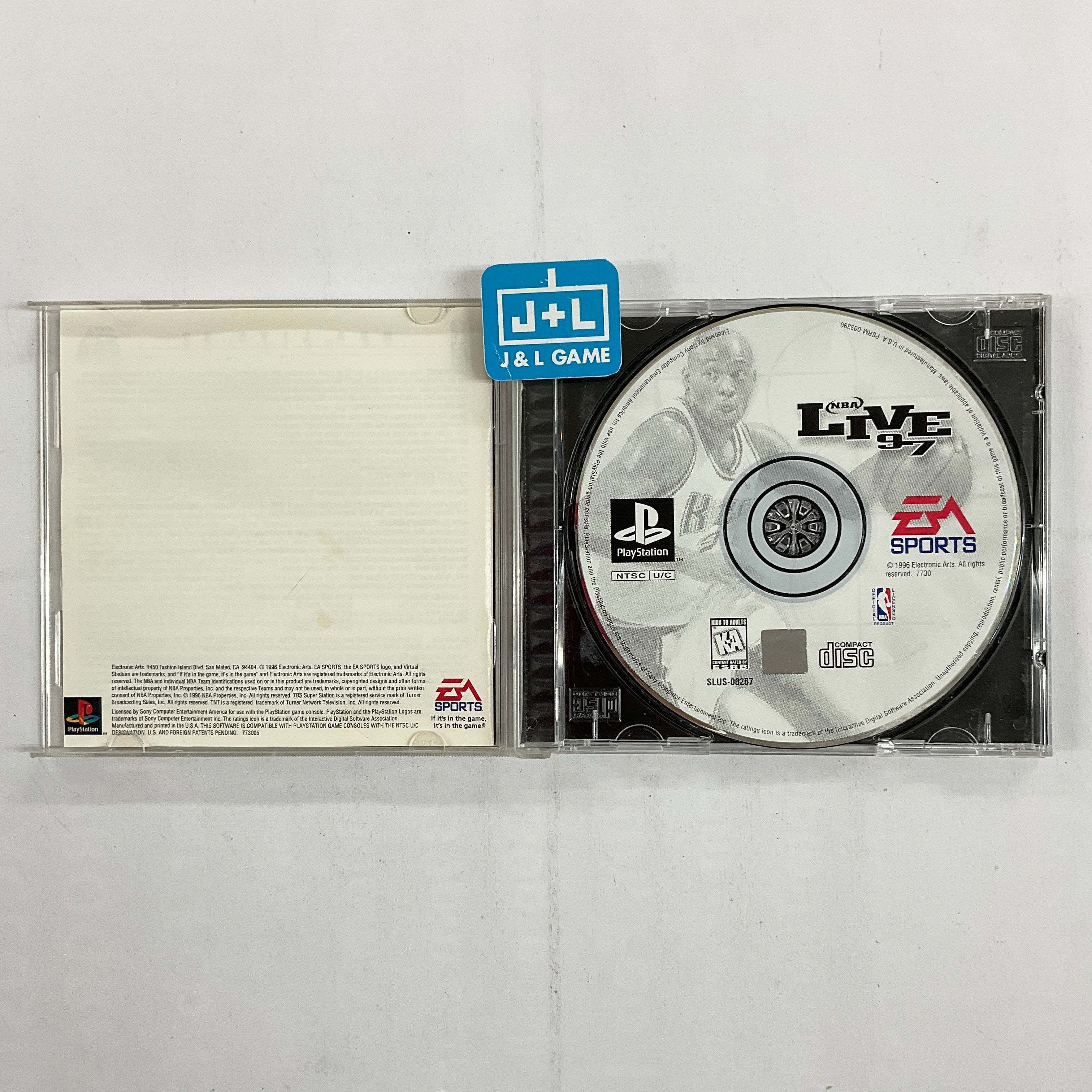 NBA Live 97 - (PS1) PlayStation 1 [Pre-Owned] Video Games EA Sports   