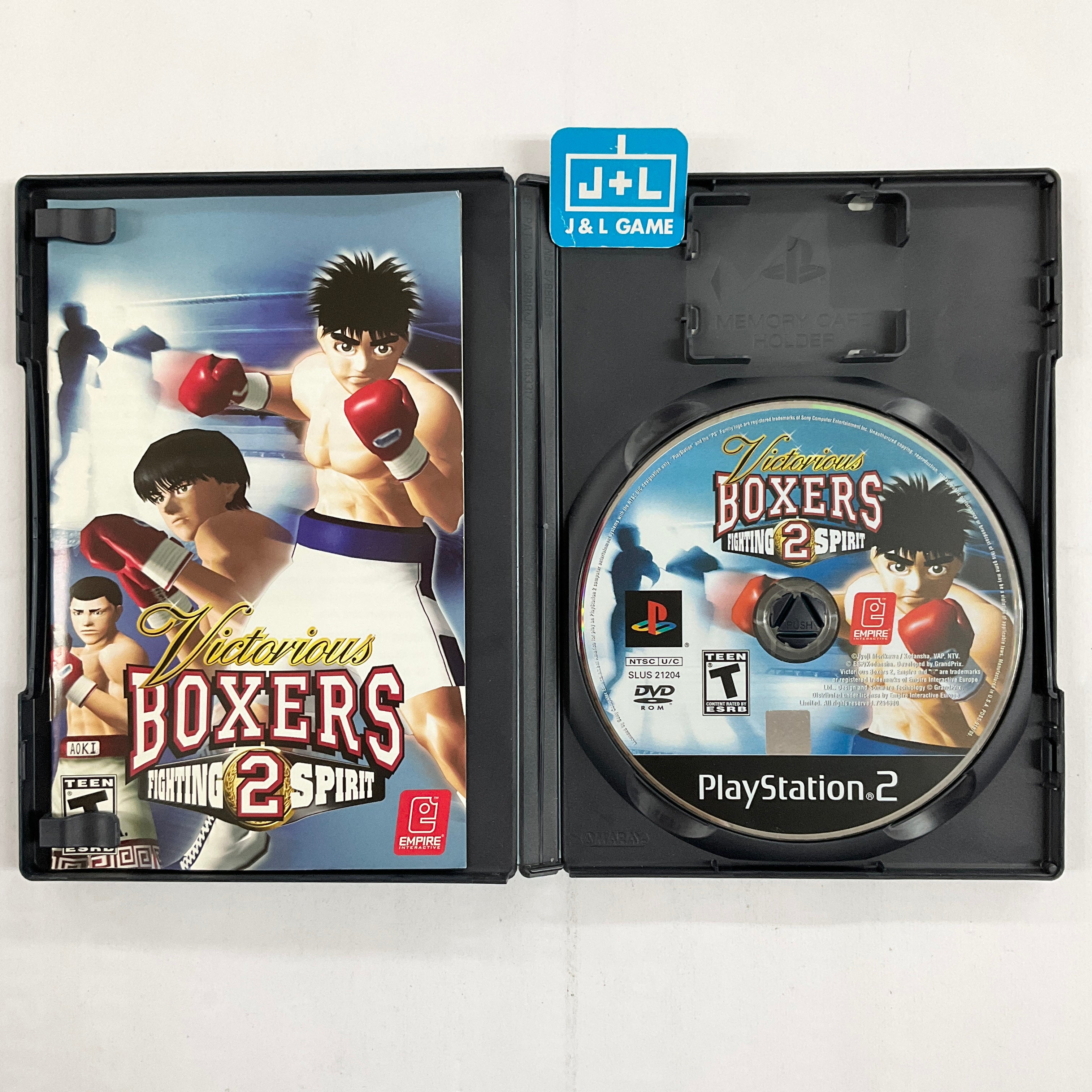 Victorious Boxers 2: Fighting Spirit - (PS2) PlayStation 2 [Pre-Owned] Video Games Empire Interactive   
