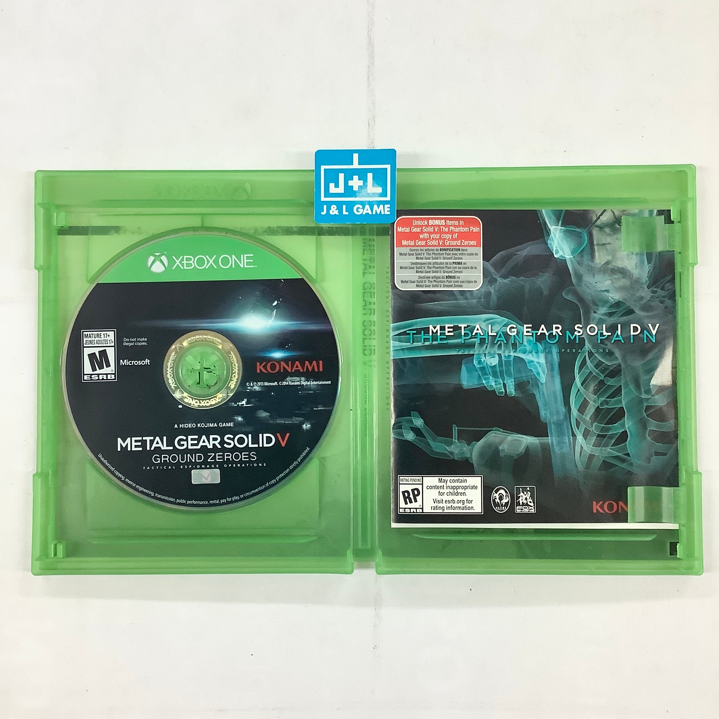 Metal Gear Solid V: Ground Zeroes - (XB1) Xbox One [Pre-Owned] Video Games Konami   