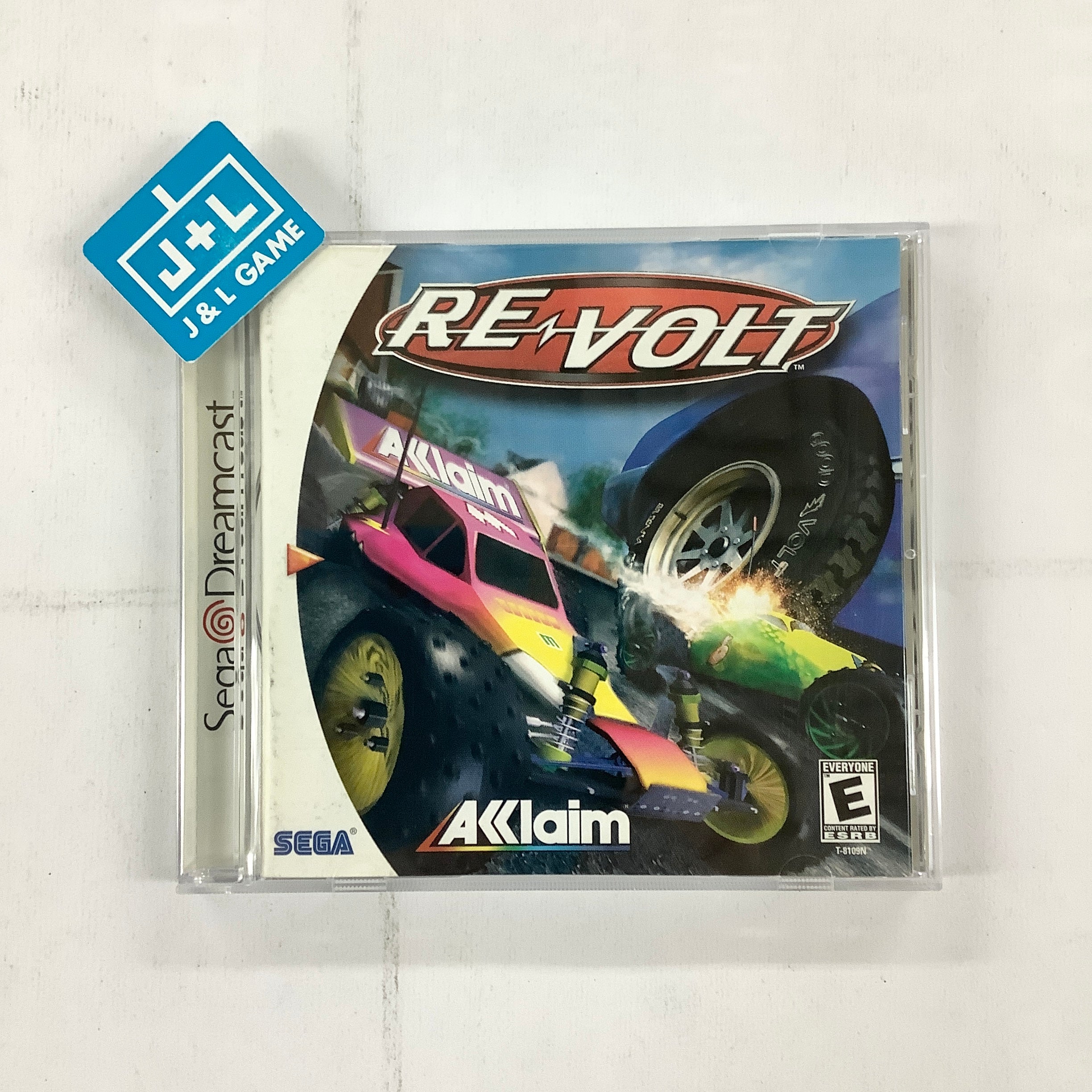 Jeu Dreamcast RE-VOLT - Bon état, Boîtier Et Jeu Complet