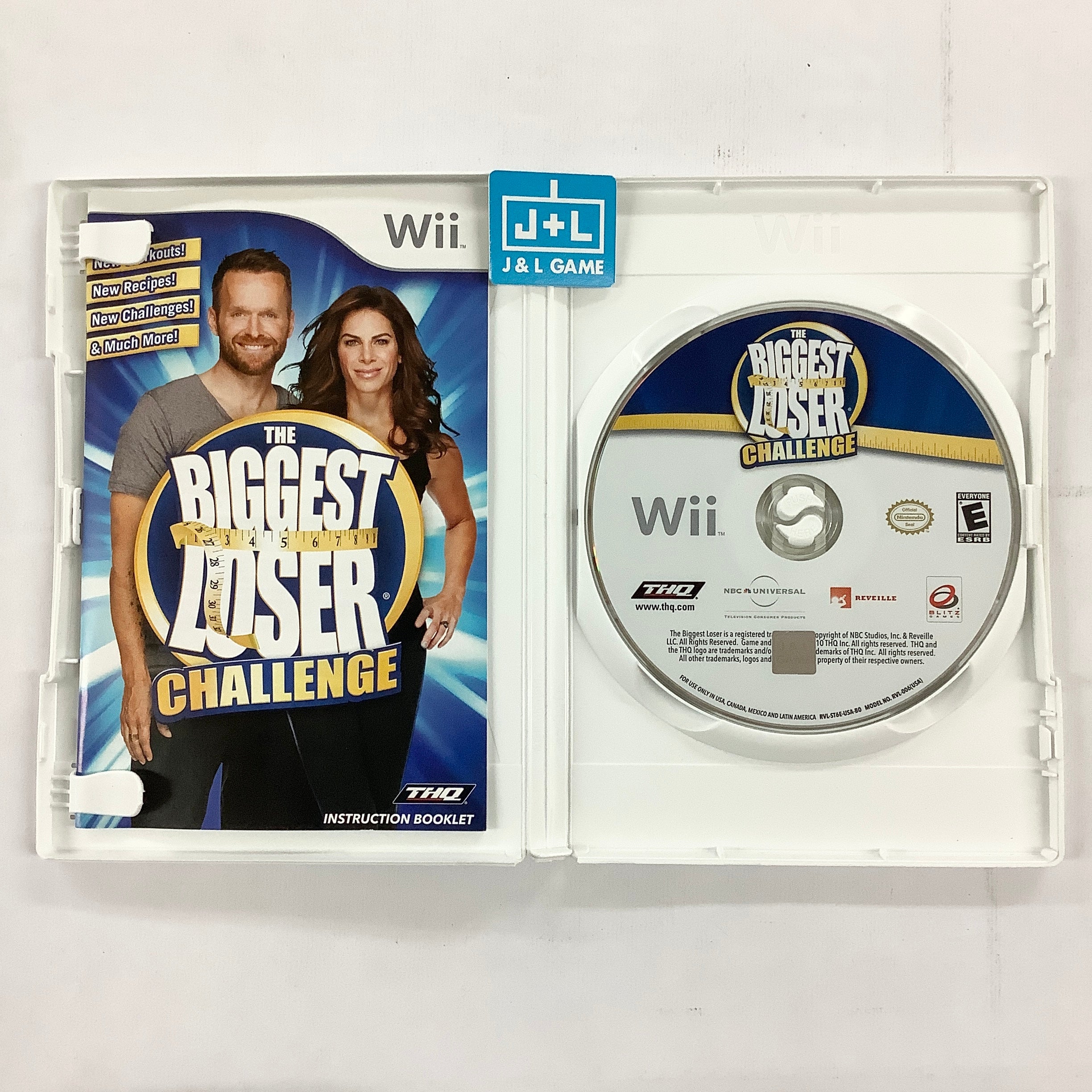 The Biggest Loser Challenge - Nintendo Wii [Pre-Owned] Video Games THQ   