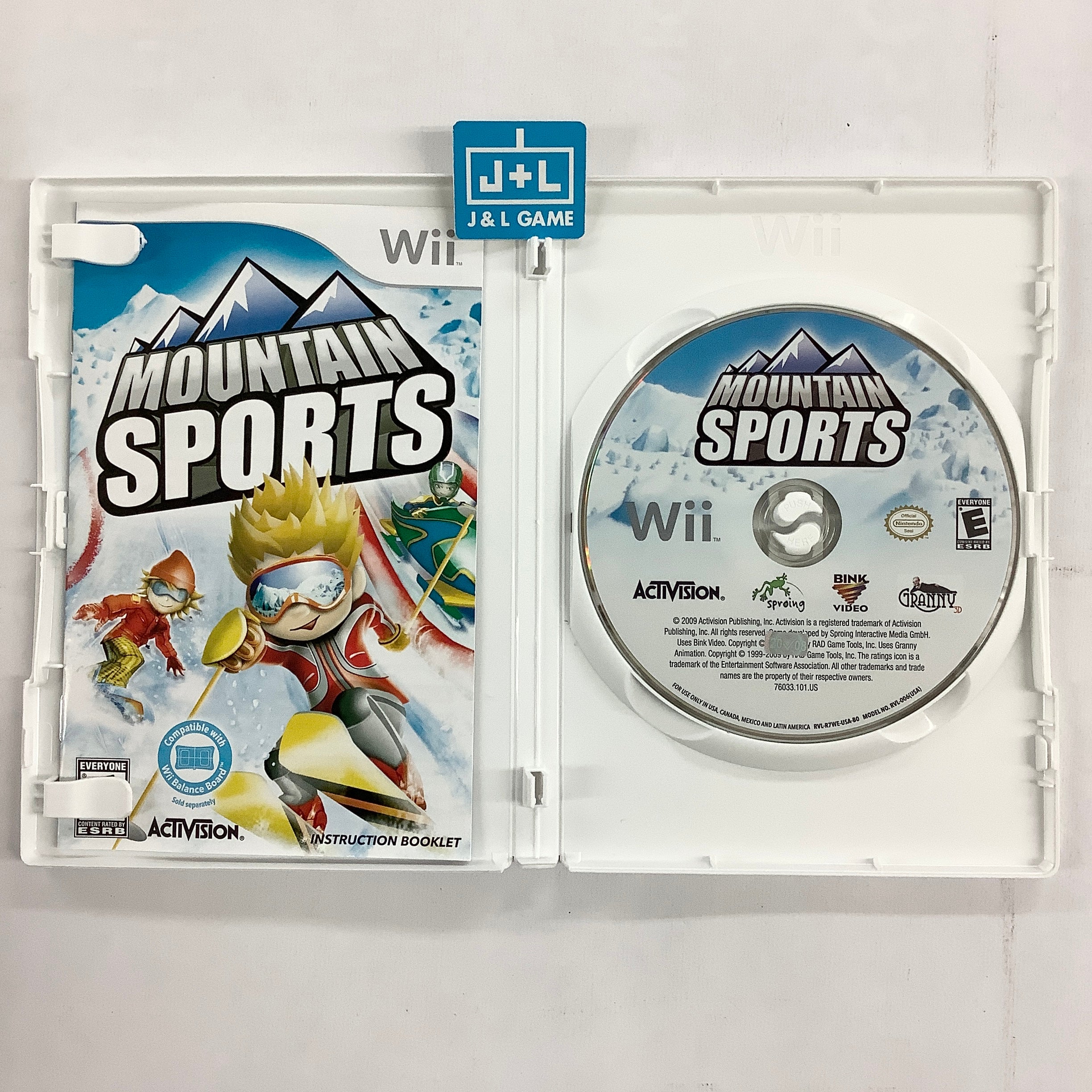 Mountain Sports - Nintendo Wii [Pre-Owned] Video Games Activision   