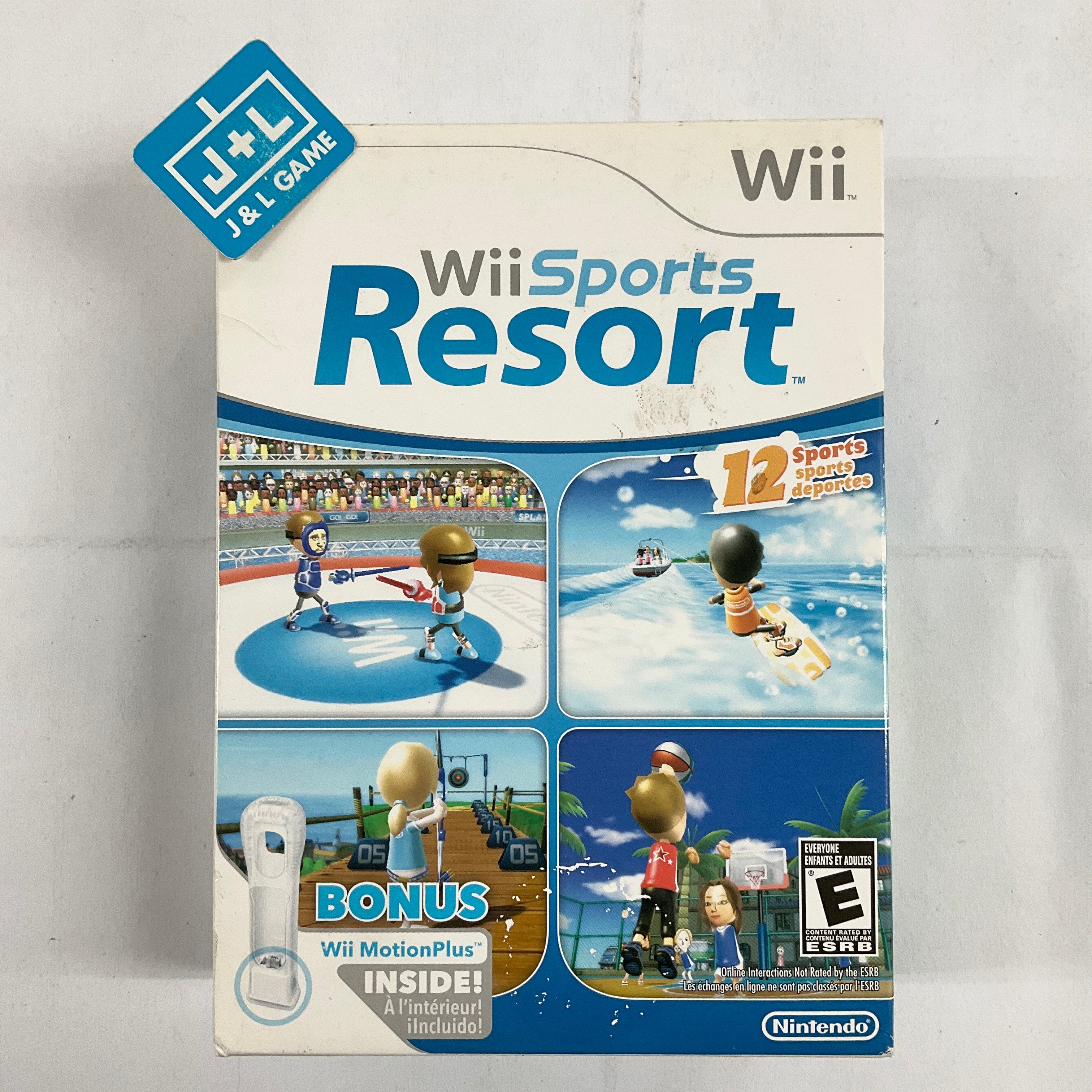 Wii Sports Resort Nintendo Wii J&L Game