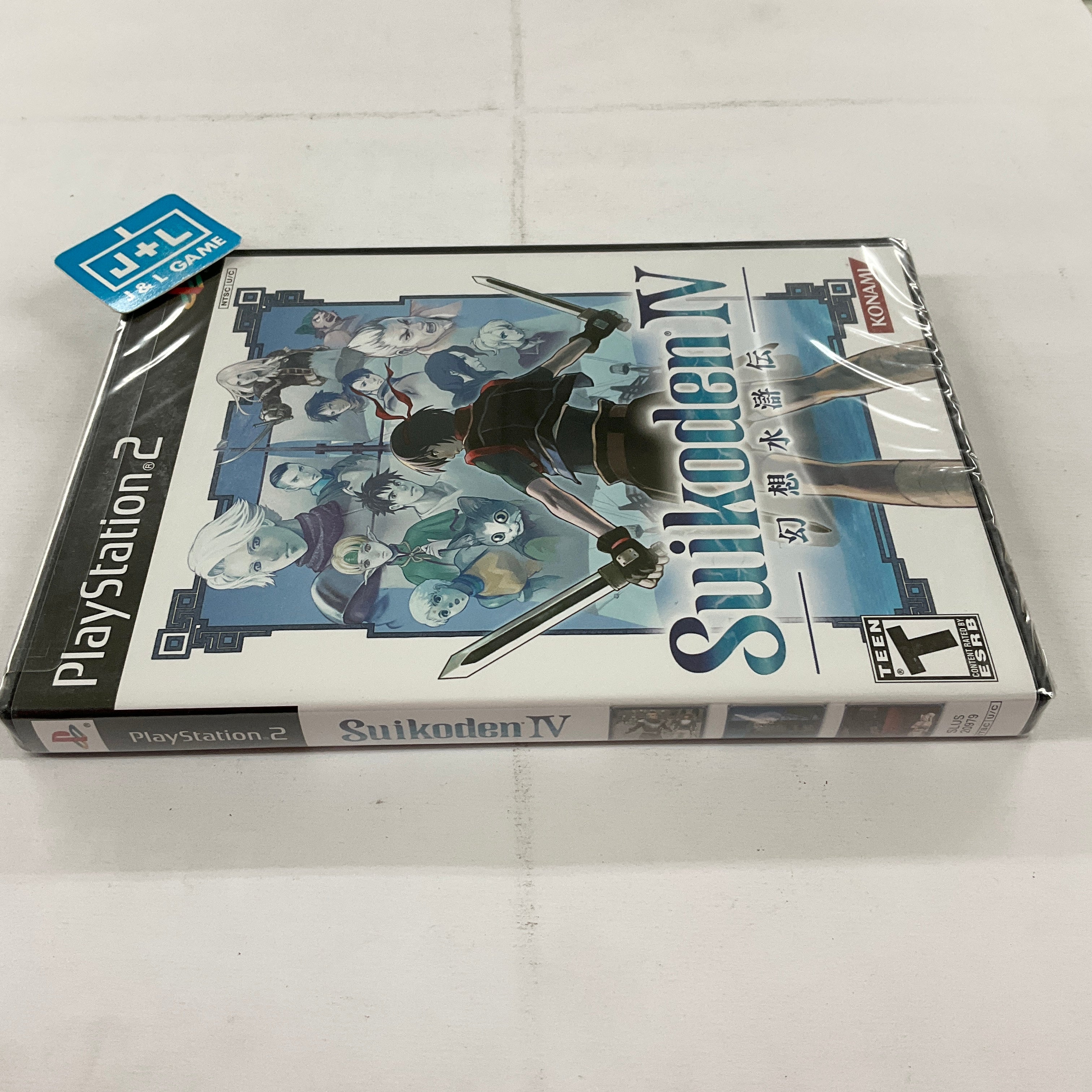 Suikoden IV - (PS2) PlayStation 2 Video Games Konami   