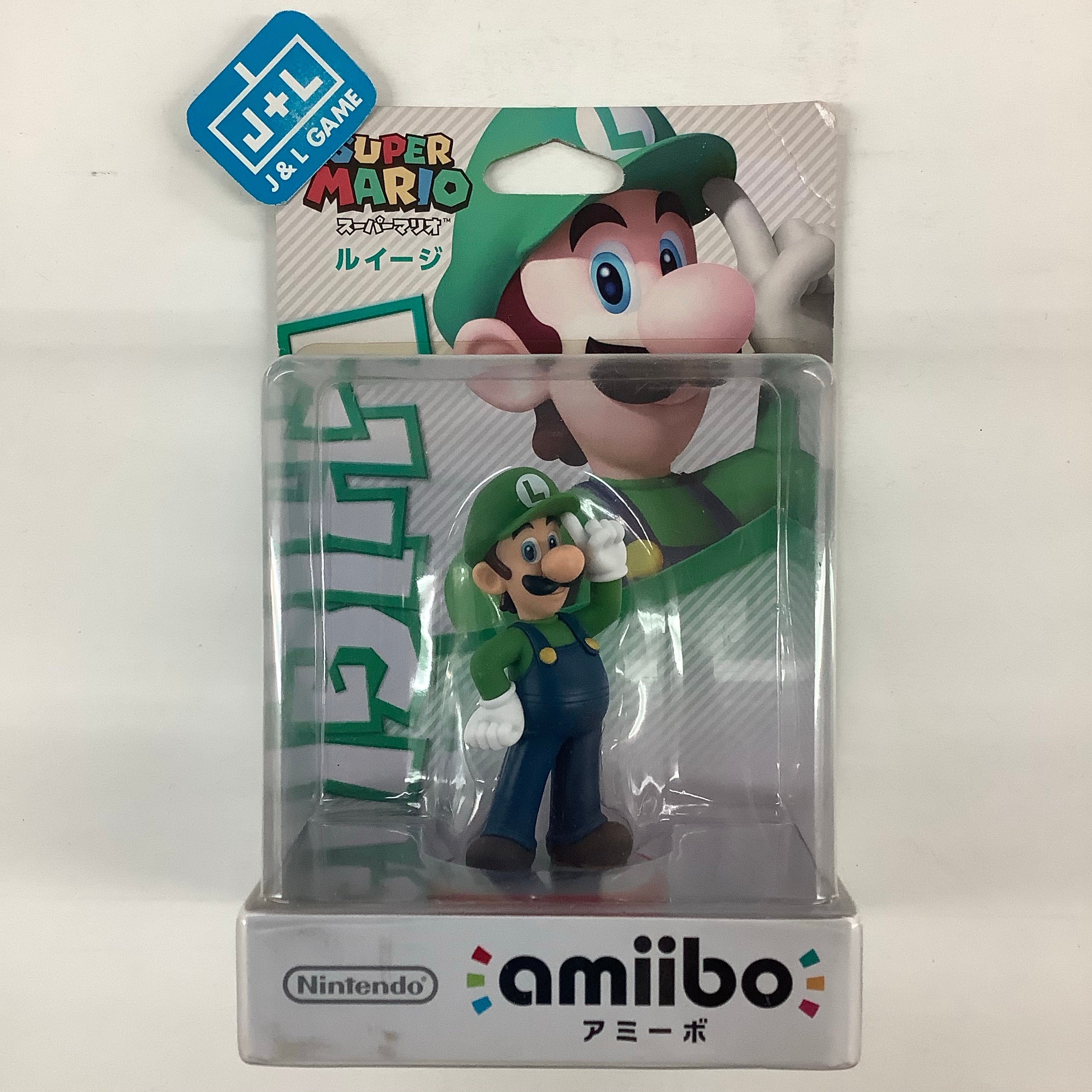 Luigi (Super Mario series) - Nintendo WiiU Amiibo (Japanese Import) Amiibo Nintendo   