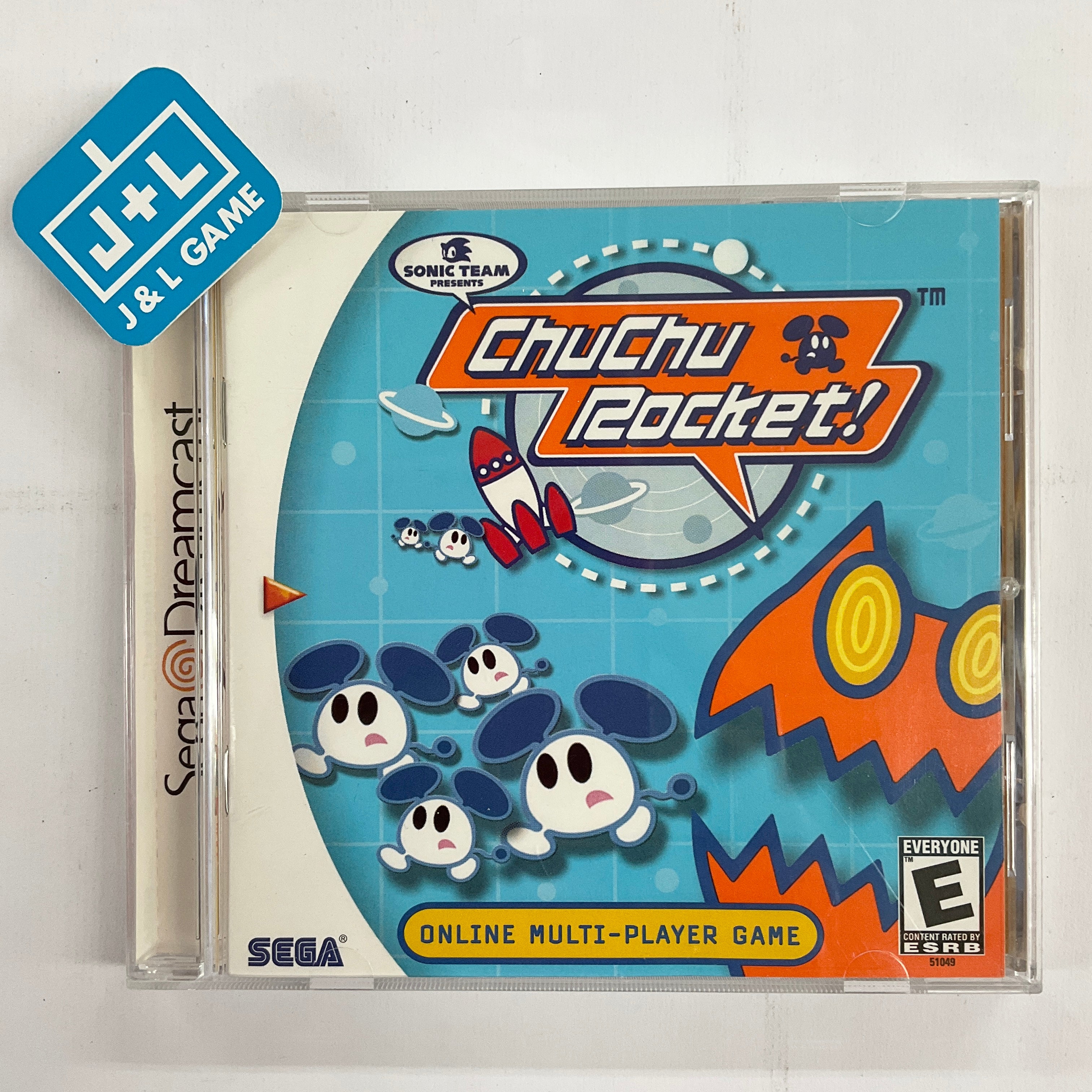 chuchu rocket dreamcast blister chuchu rocket dreamcast blister