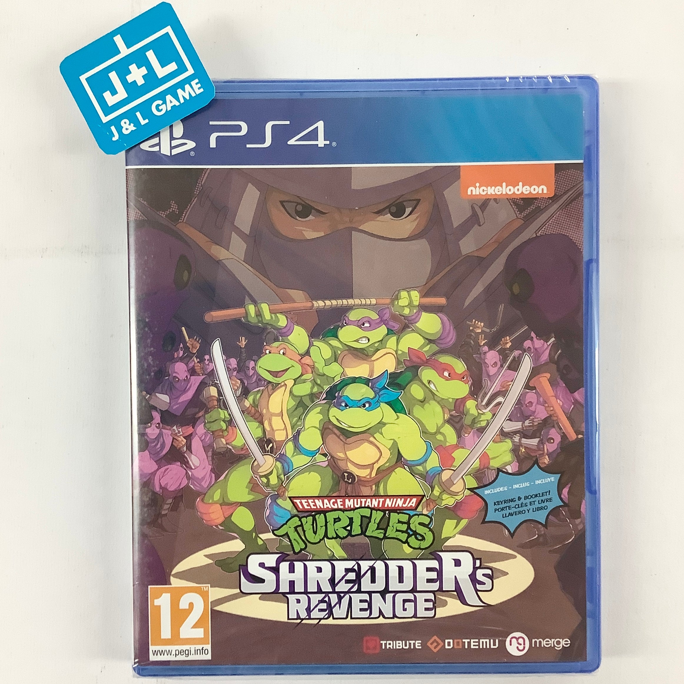 Teenage Mutant Ninja Turtles: Shredder's Revenge - (PS4) PlayStation 4 (European Import) Video Games Merge Games