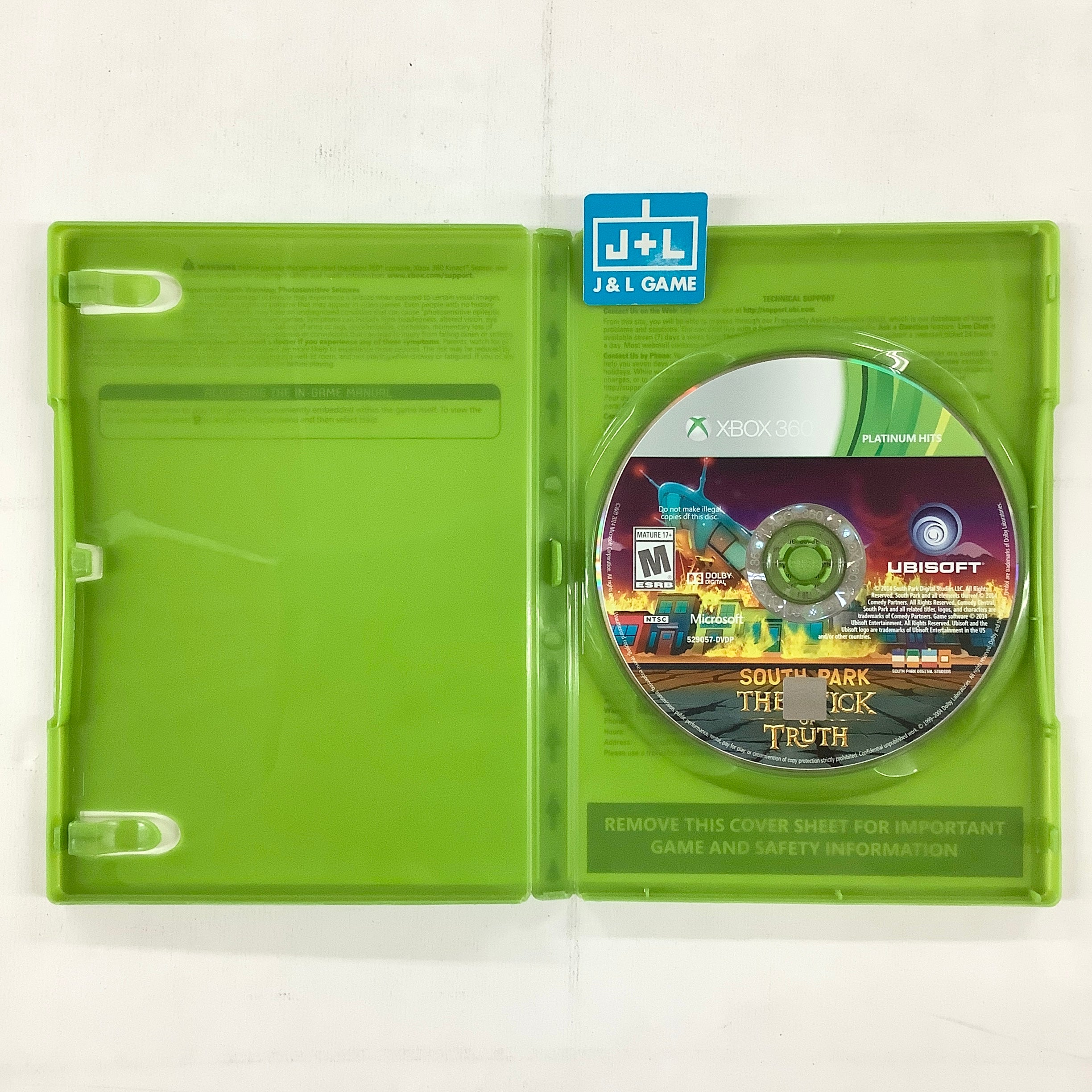 South Park: The Stick of Truth (Platinum Hits)- Xbox 360 [Pre-Owned] Video Games Ubisoft   