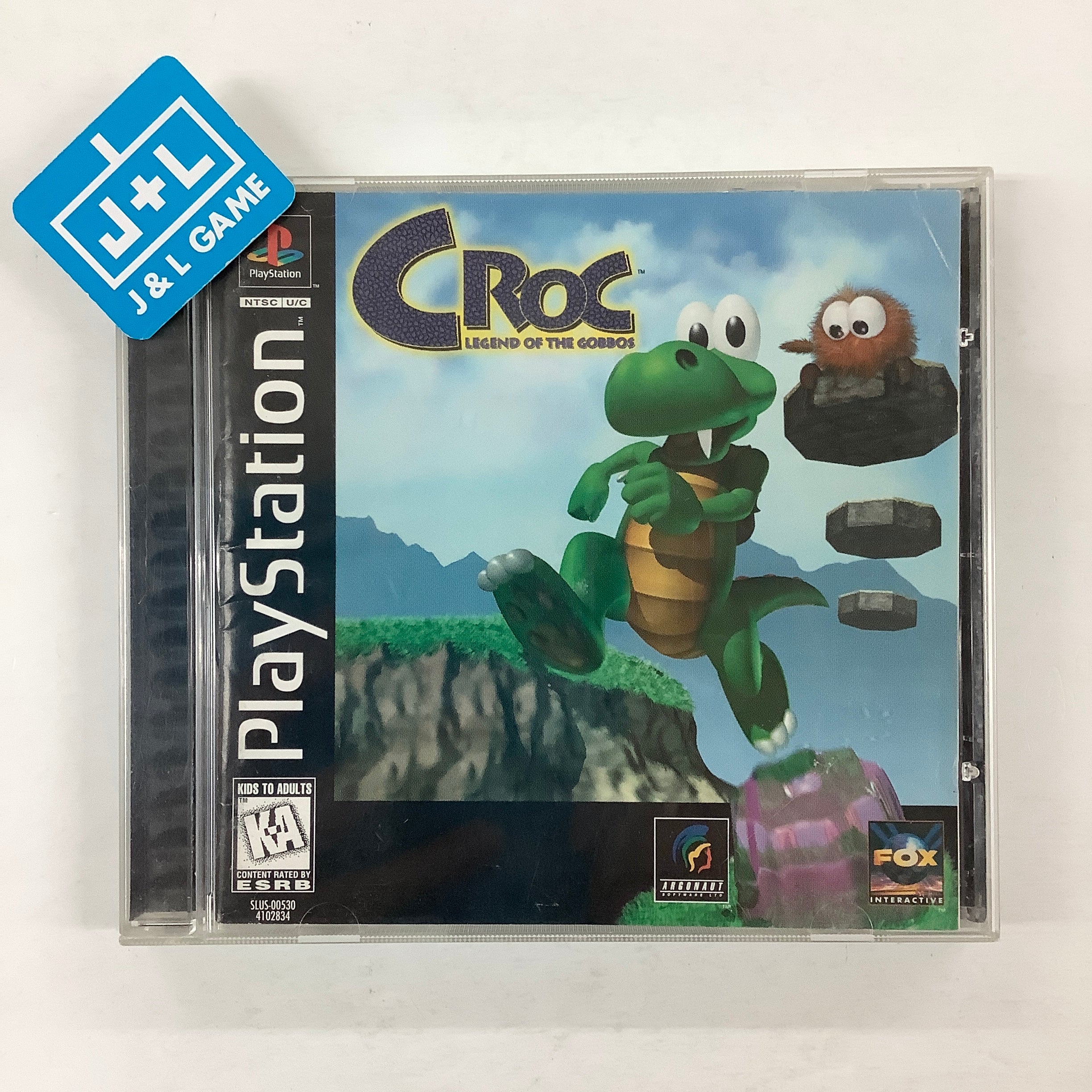 Croc: Legend of the Gobbos - (PS1) PlayStation 1 [Pre-Owned] Video Games Fox Interactive   