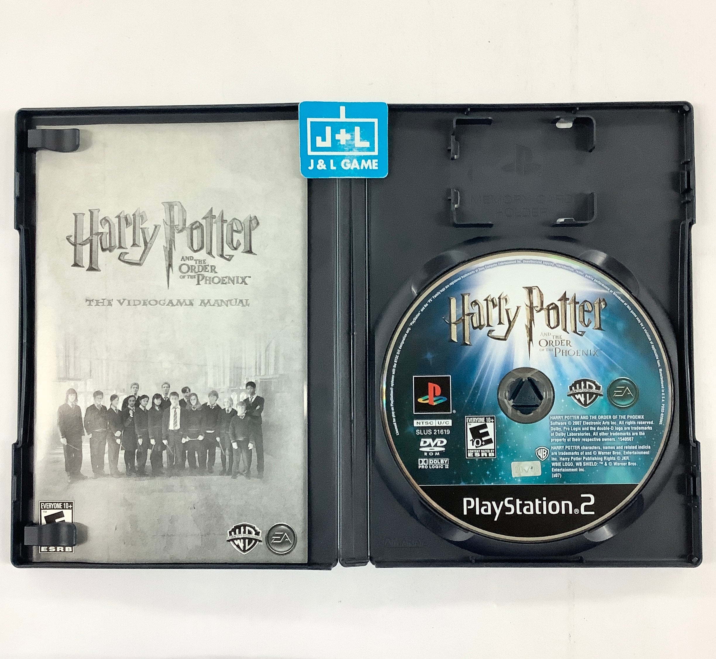 Harry Potter and the Order of the Phoenix - (PS2) PlayStation 2 [Pre-Owned] Video Games EA Games   