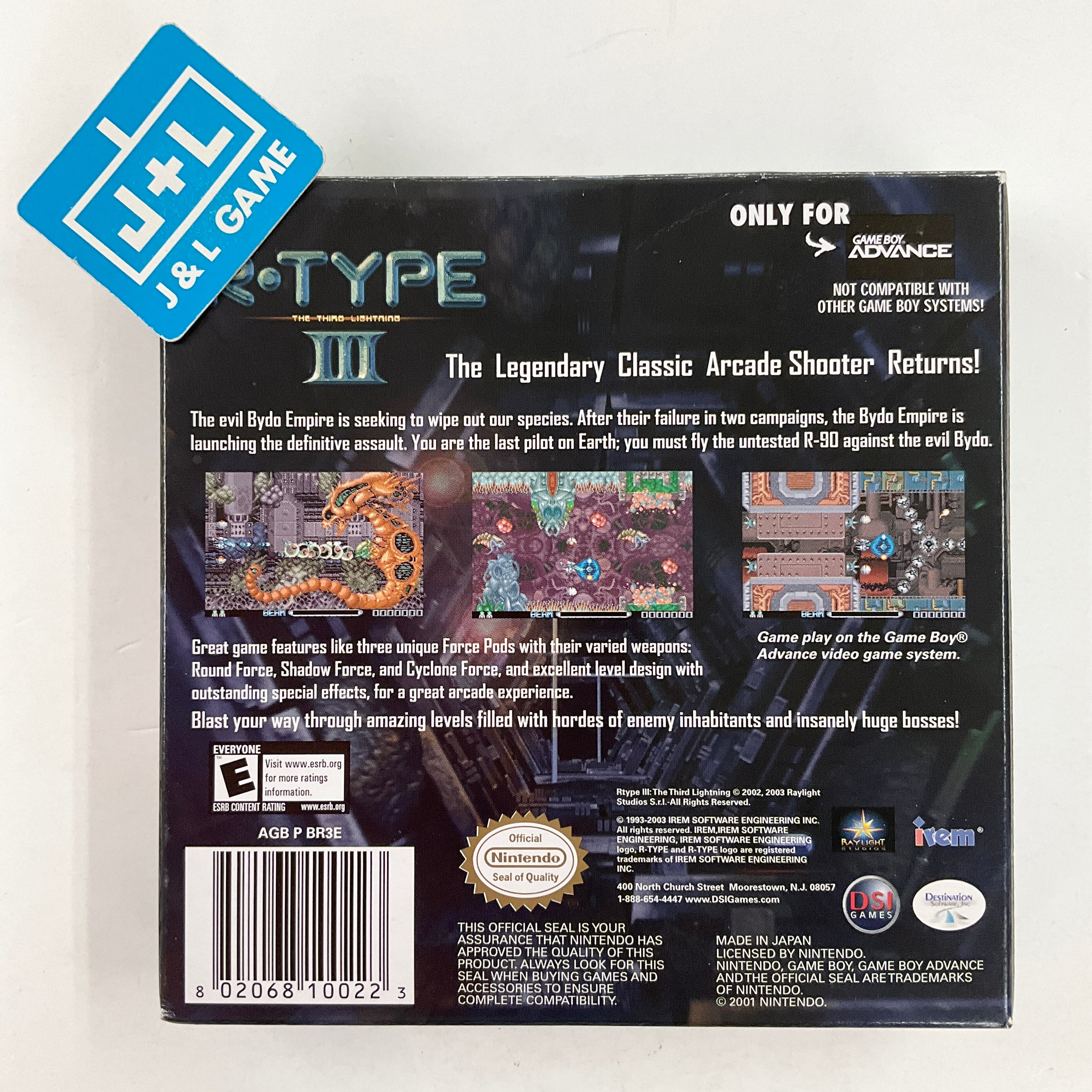 R-Type III: The Third Lightning - (GBA) Game Boy Advance [Pre-Owned] Video Games Destination Software   