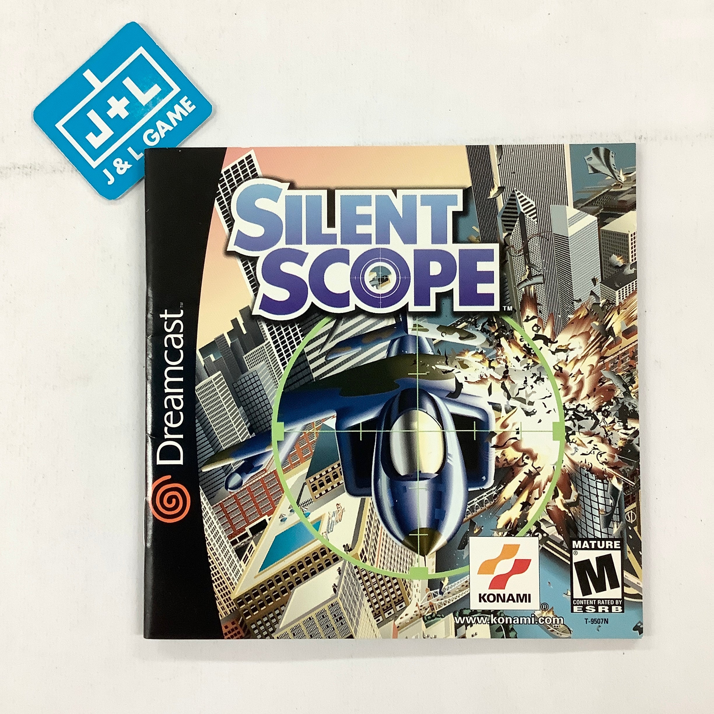 Silent Scope - (DC) SEGA Dreamcast  [Pre-Owned] Video Games Konami   