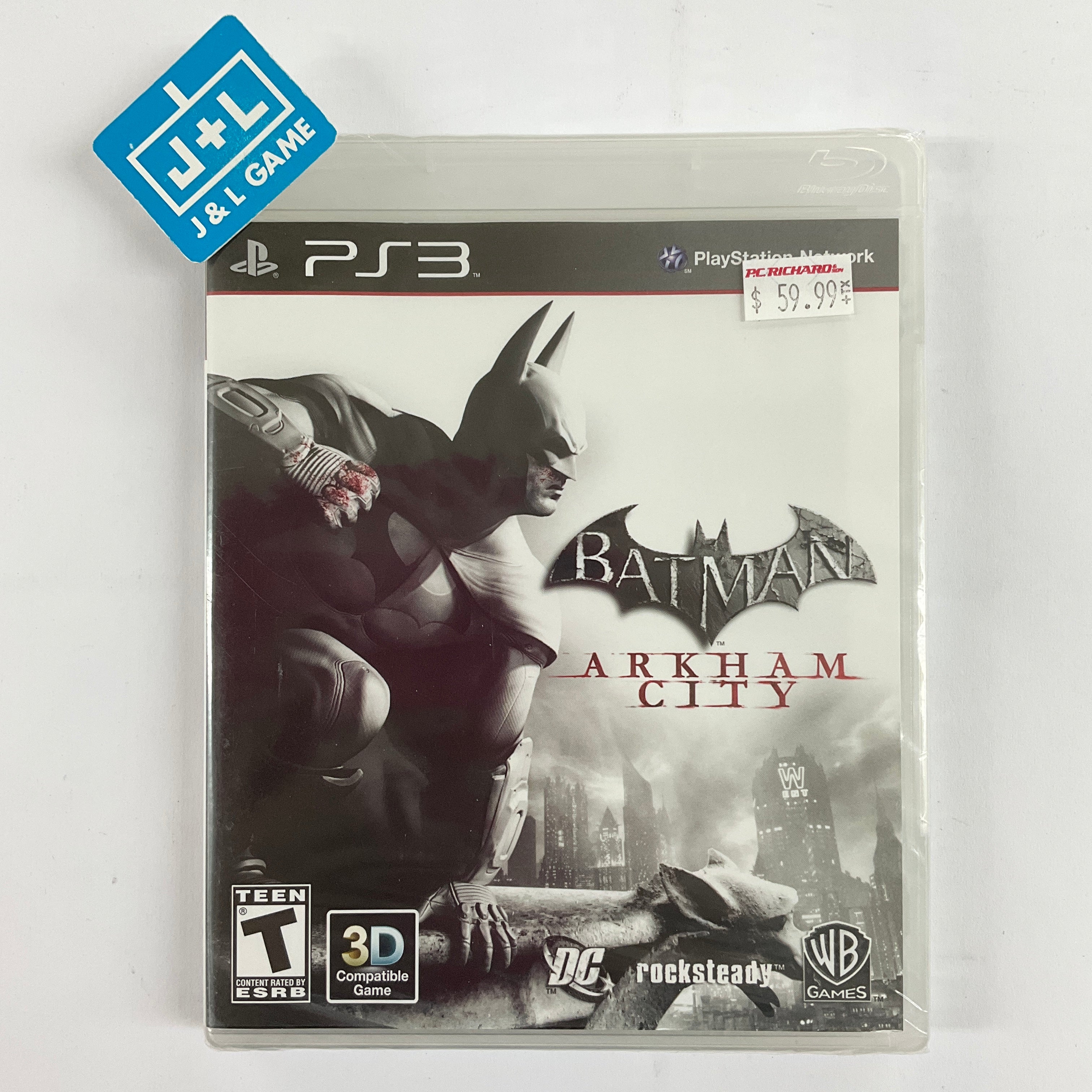 Batman: Arkham City - (PS3) PlayStation 3 Video Games Warner Bros. Interactive Entertainment
