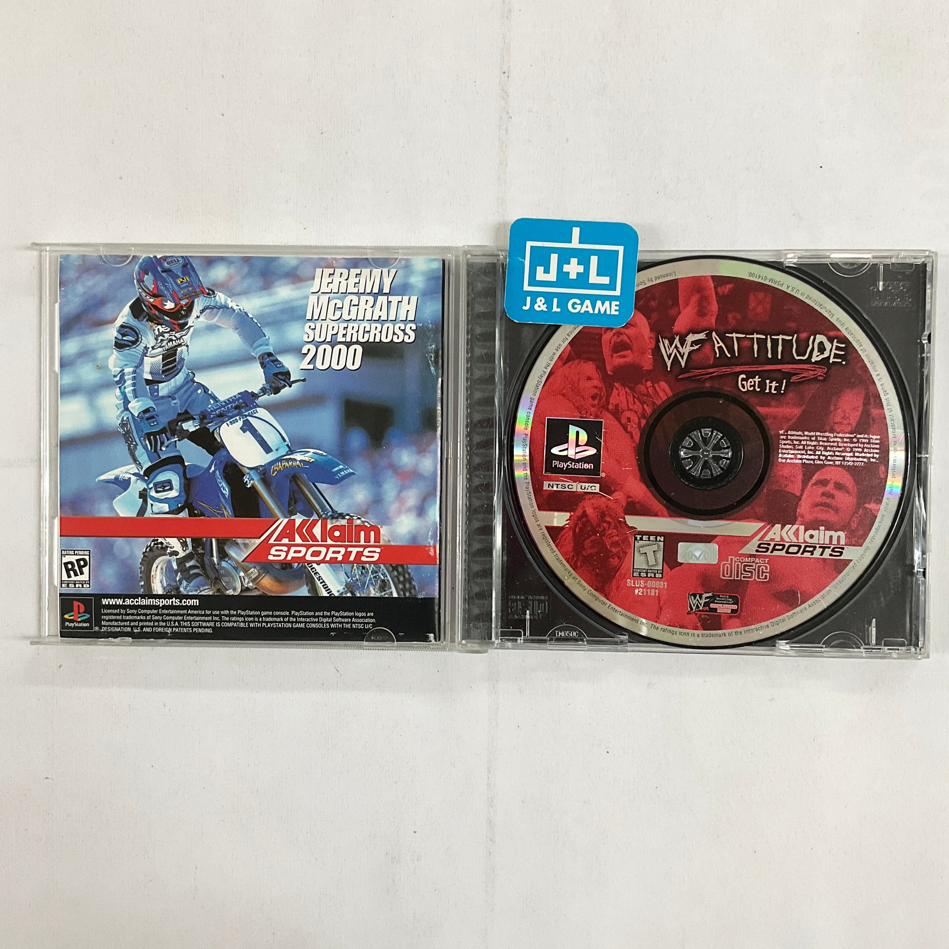 WWF Attitude - (PS1) PlayStation 1 [Pre-Owned] Video Games Acclaim   