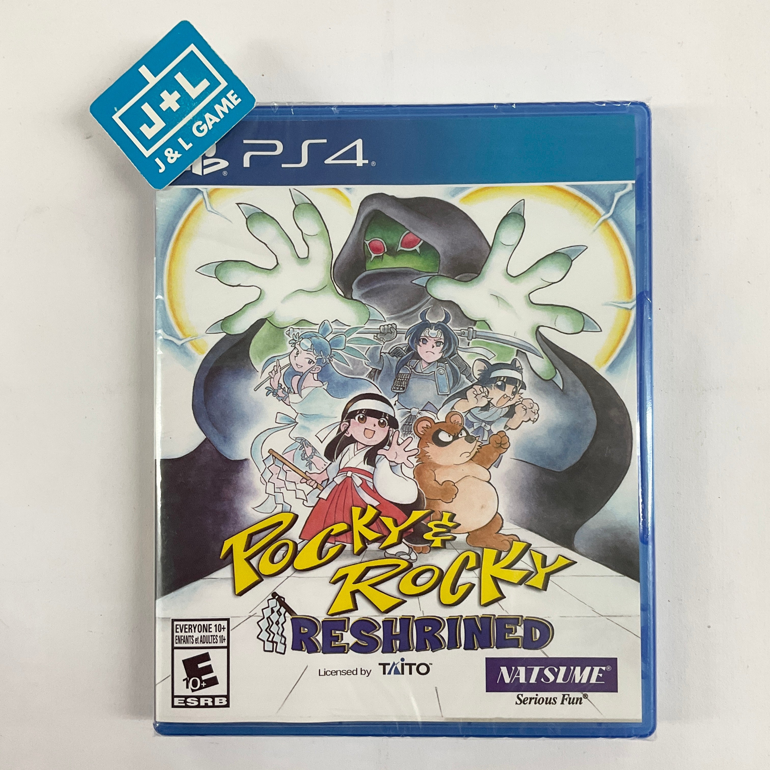 Pocky & Rocky Reshrined - (PS4) PlayStation 4 Video Games Natsume