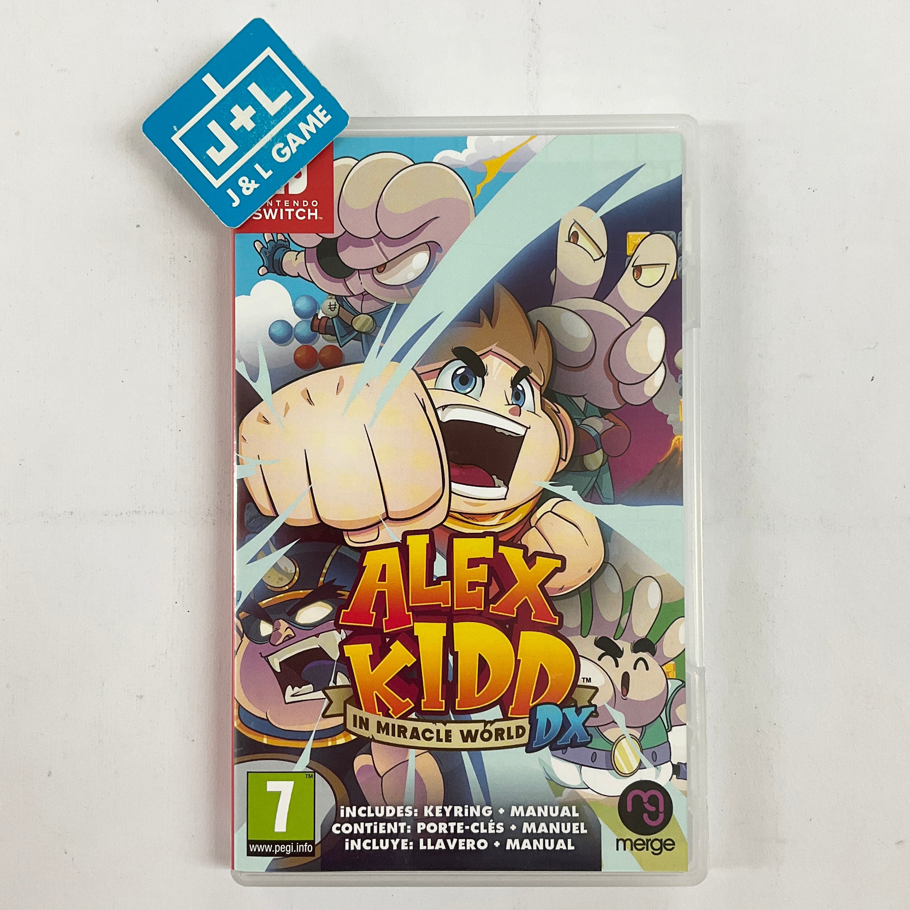 Alex Kidd In Miracle World DX - (NSW) Nintendo Switch [Pre-Owned] (European Import) Video Games Merge Games   