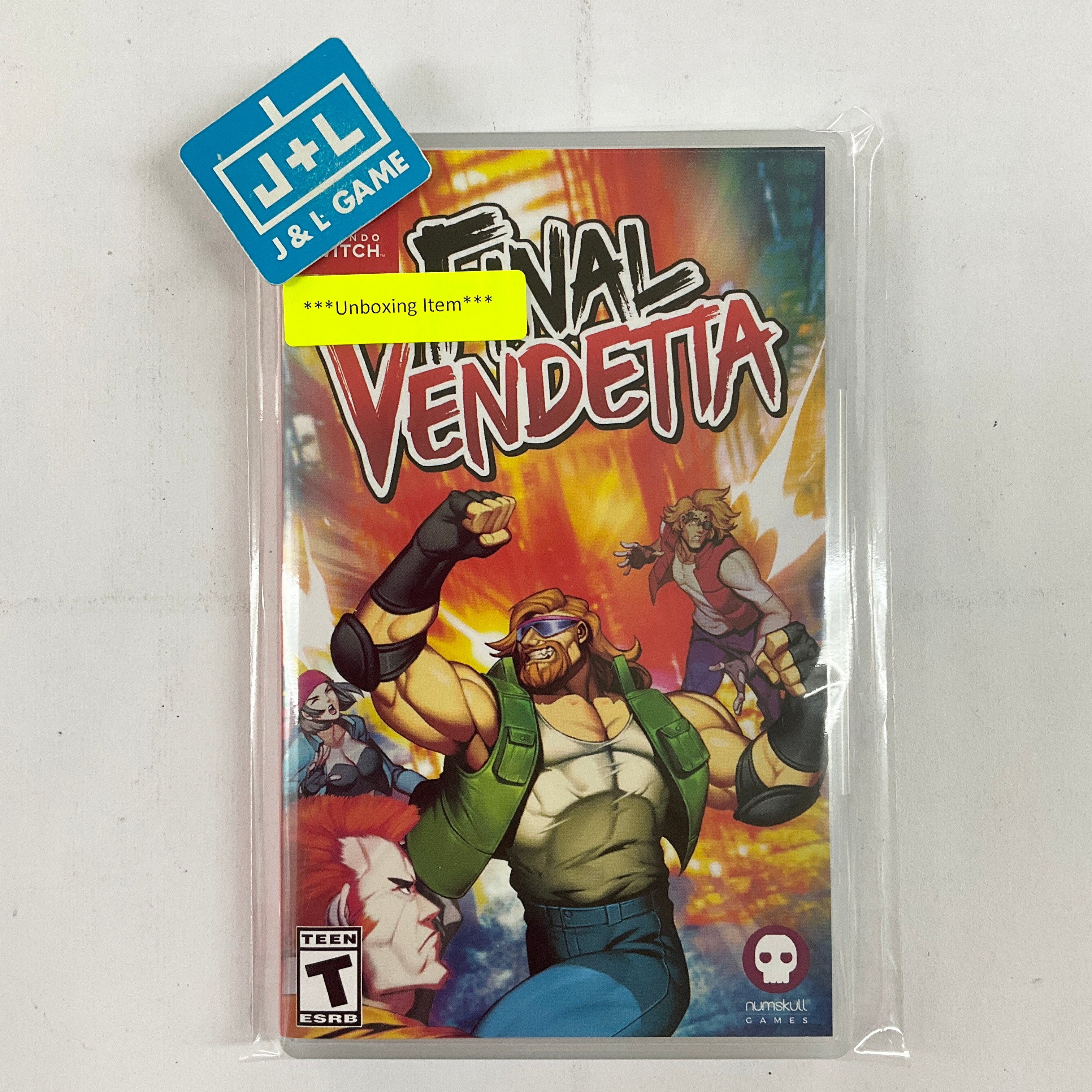 Final Vendetta - (NSW) Nintendo Switch [UNBOXING] Video Games Limited Run Games   