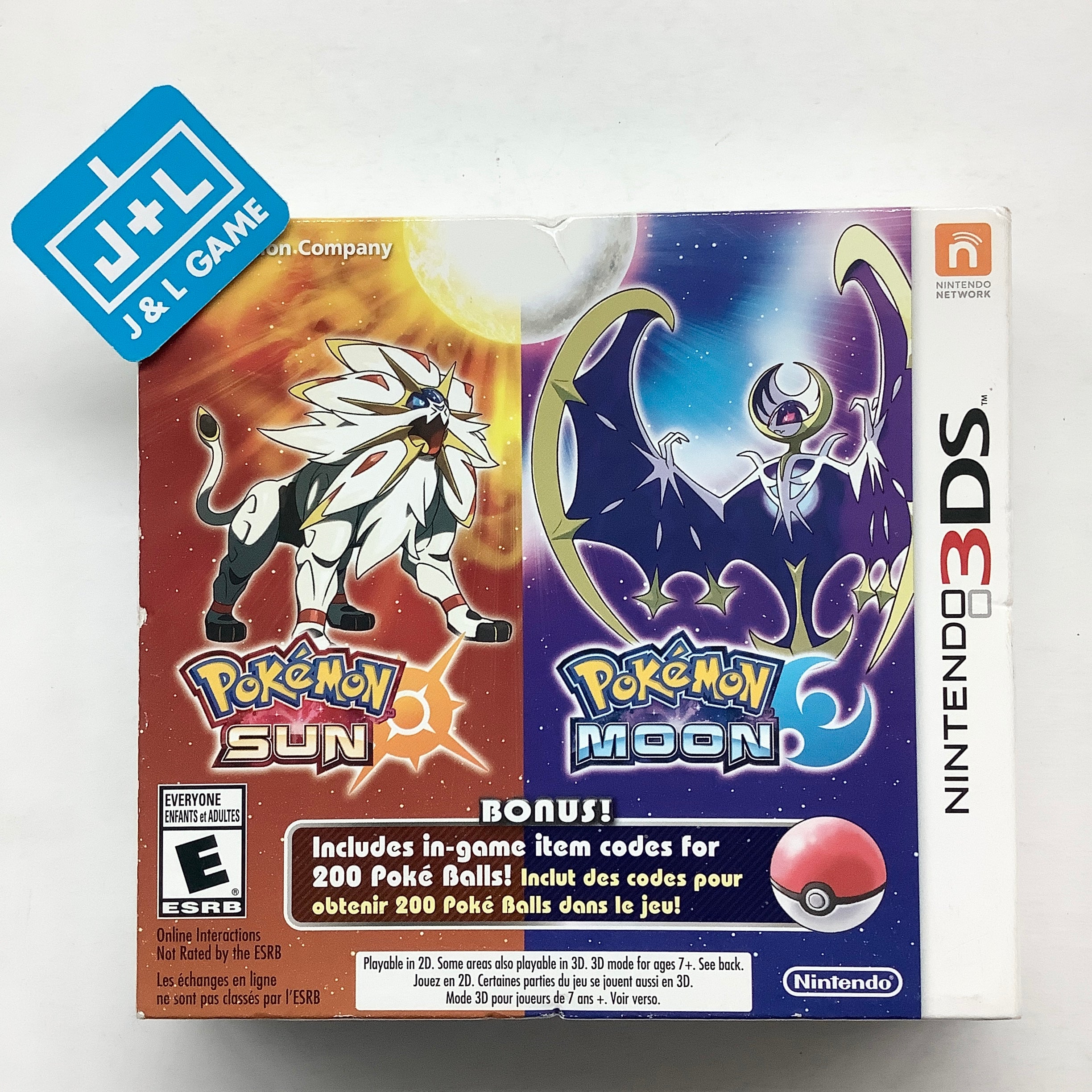 Pokemon Sun and Moon Dual Pack - Nintendo 3DS  Pokémon Video Games Nintendo