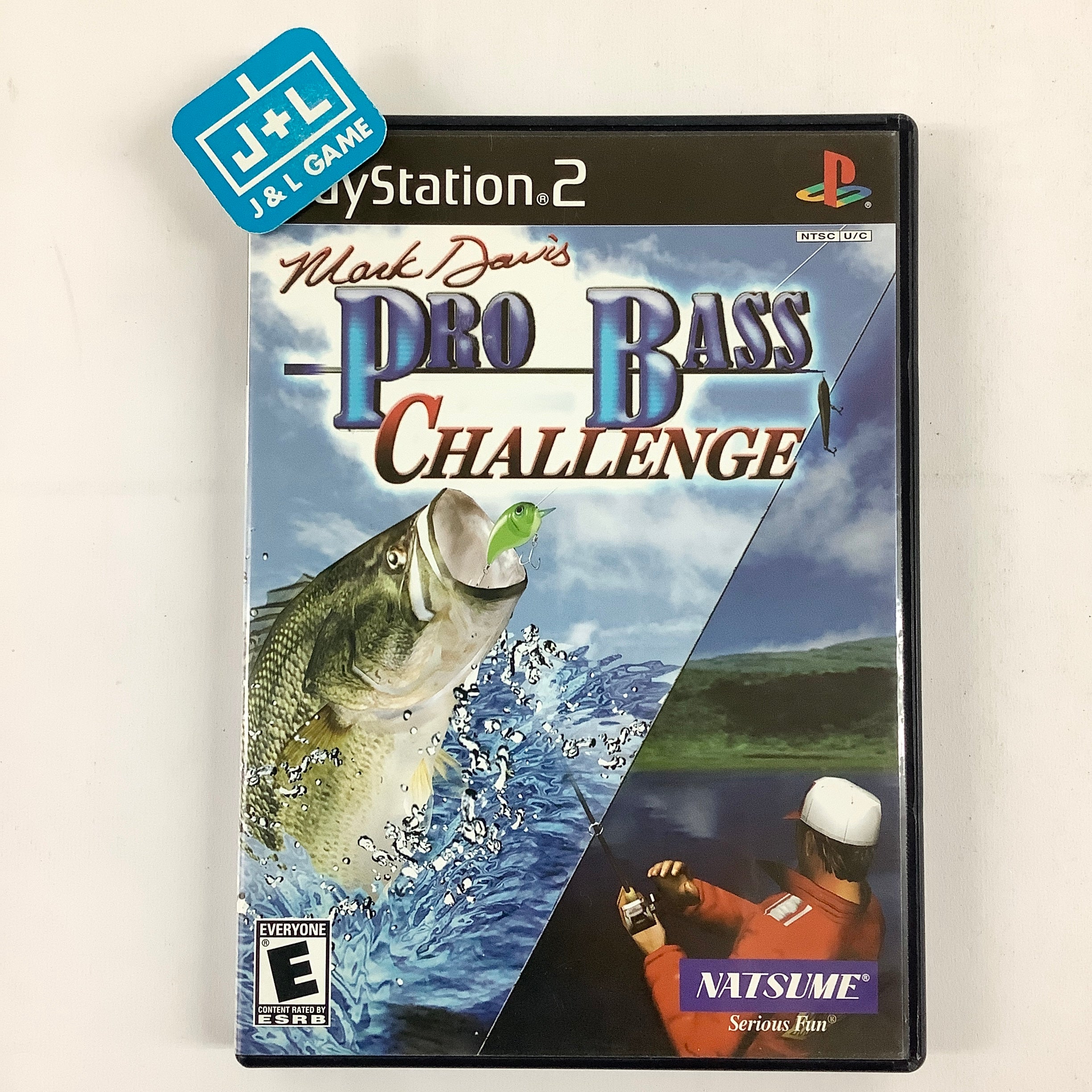 Jeu PS2 Bass Master Fishing – CD Seul (sans Boîte) – Simulation De Pêche En Français