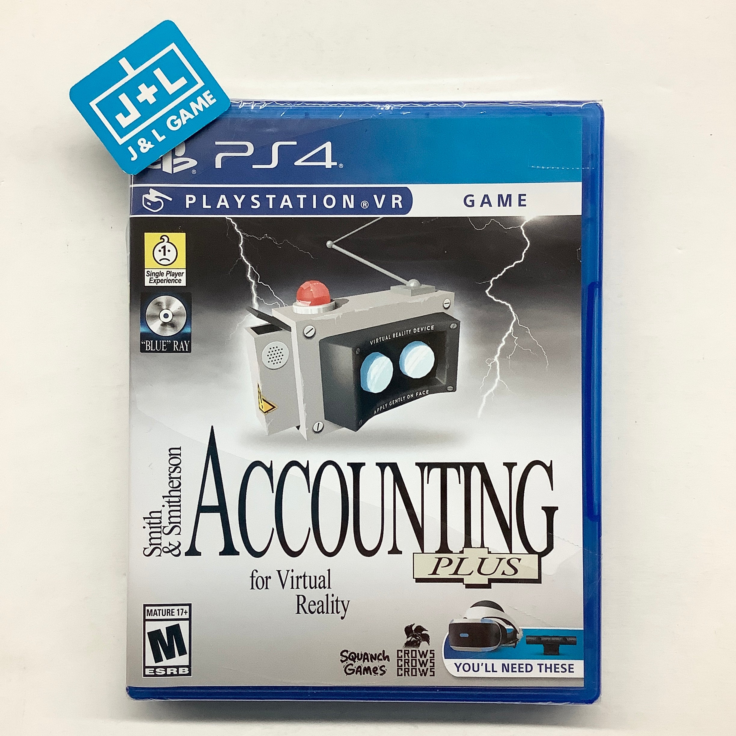 Accounting Plus (PlayStation VR) (Limited Run #272) - (PS4) Playstation 4 Video Games Limited Run Games   