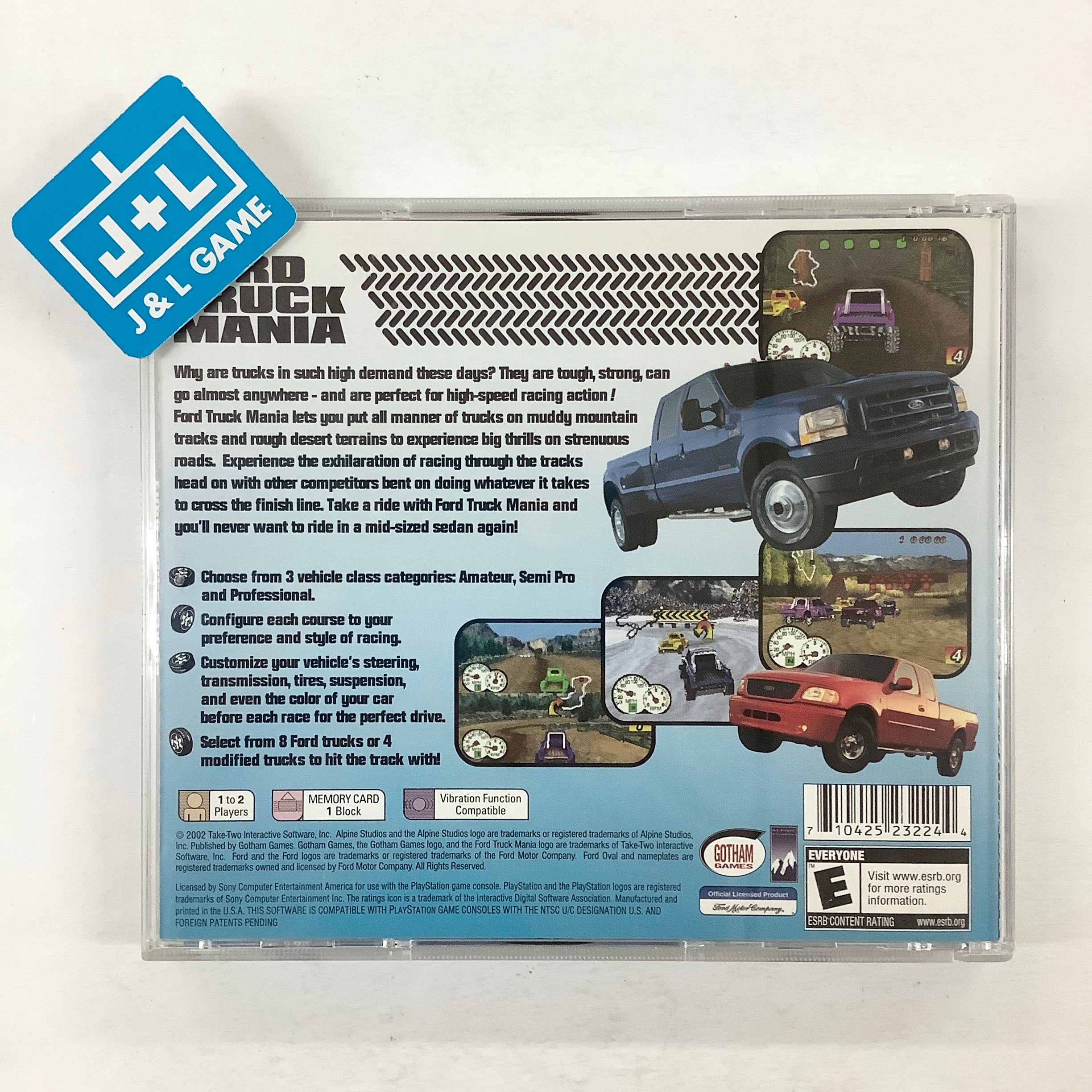 Ford Truck Mania - (PS1) PlayStation 1 [Pre-Owned] Video Games Gotham Games   