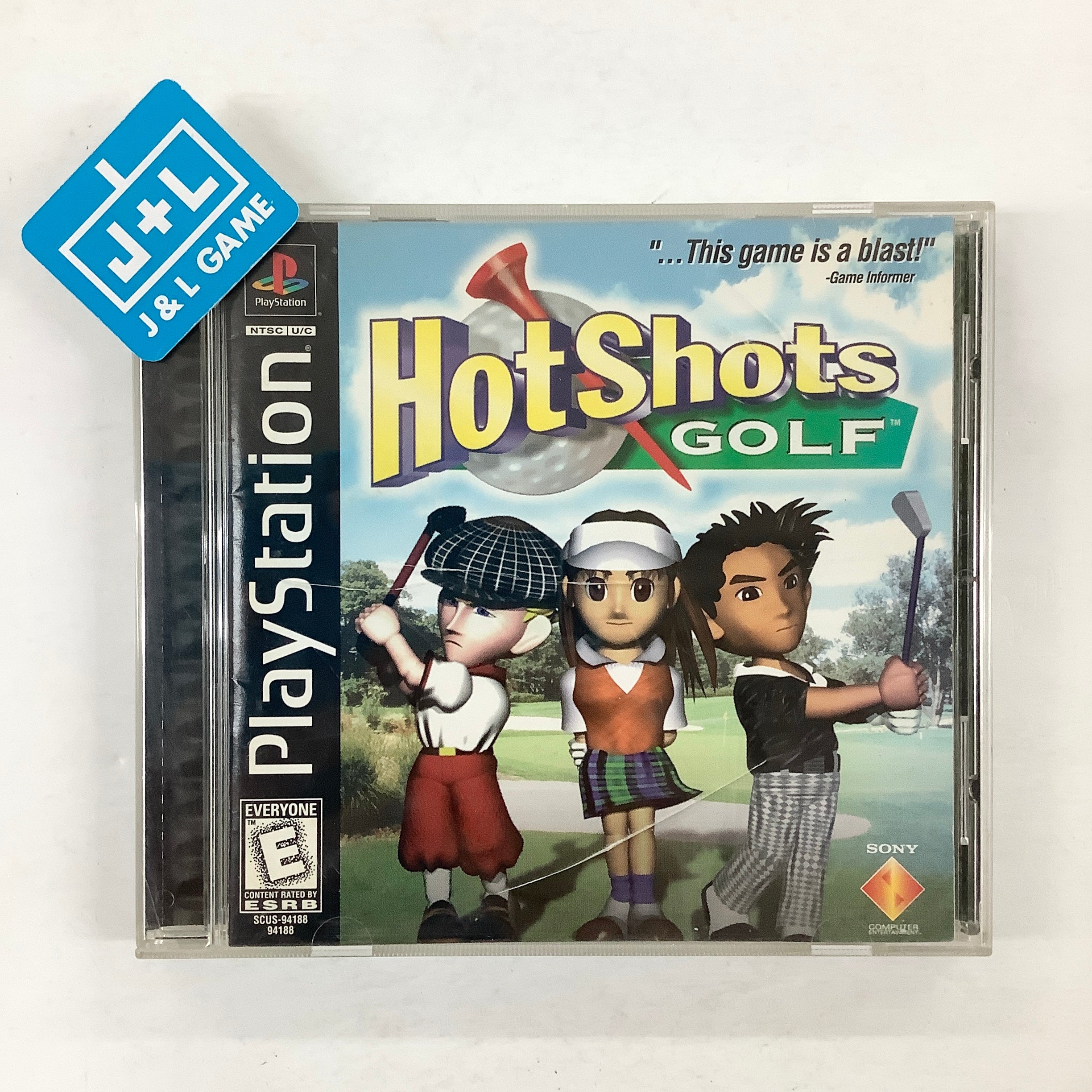 Hot Shots Golf - (PS1) PlayStation 1 [Pre-Owned] Video Games SCEA   