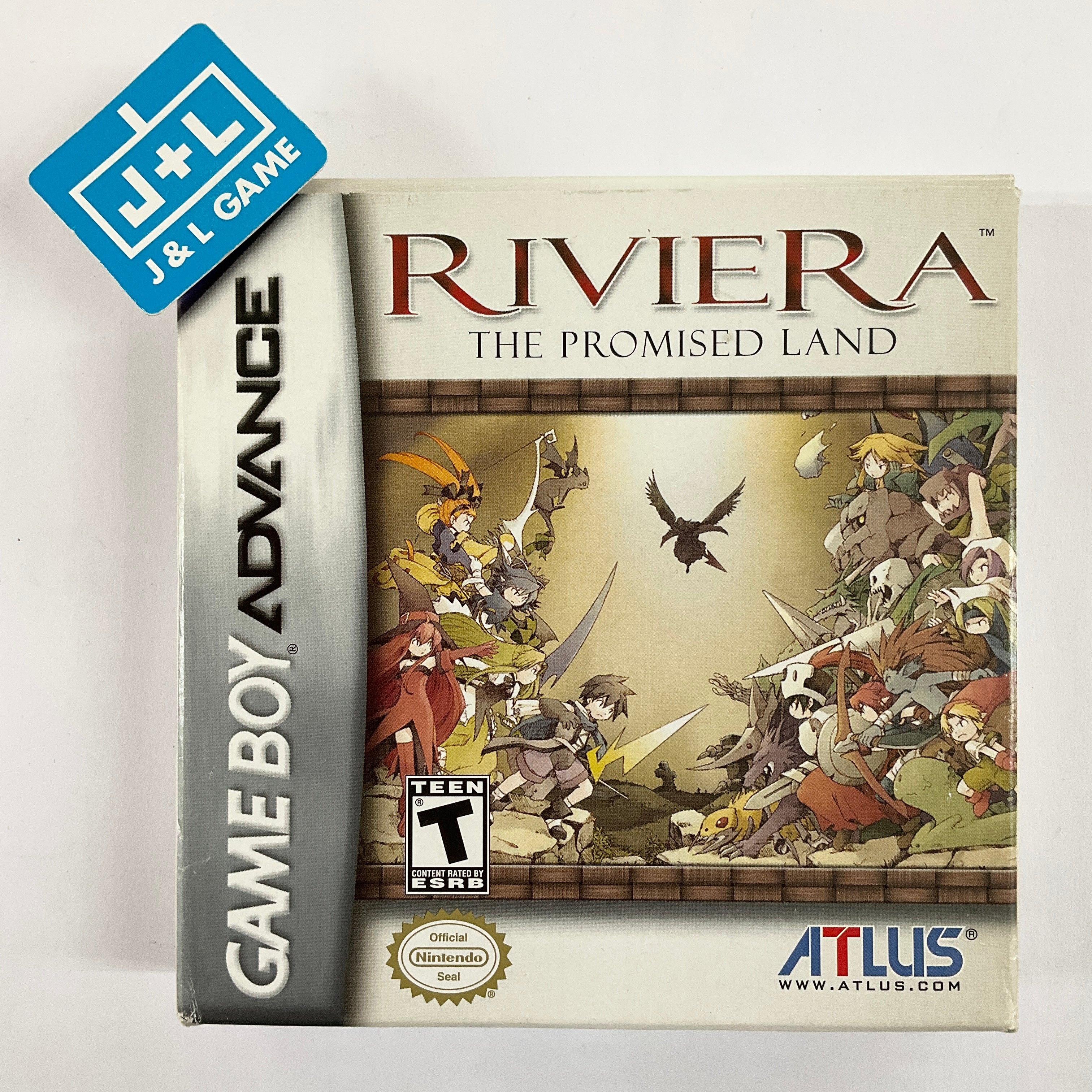 Riviera: The Promised Land - (GBA) Game Boy Advance [Pre-Owned] Video Games Atlus   