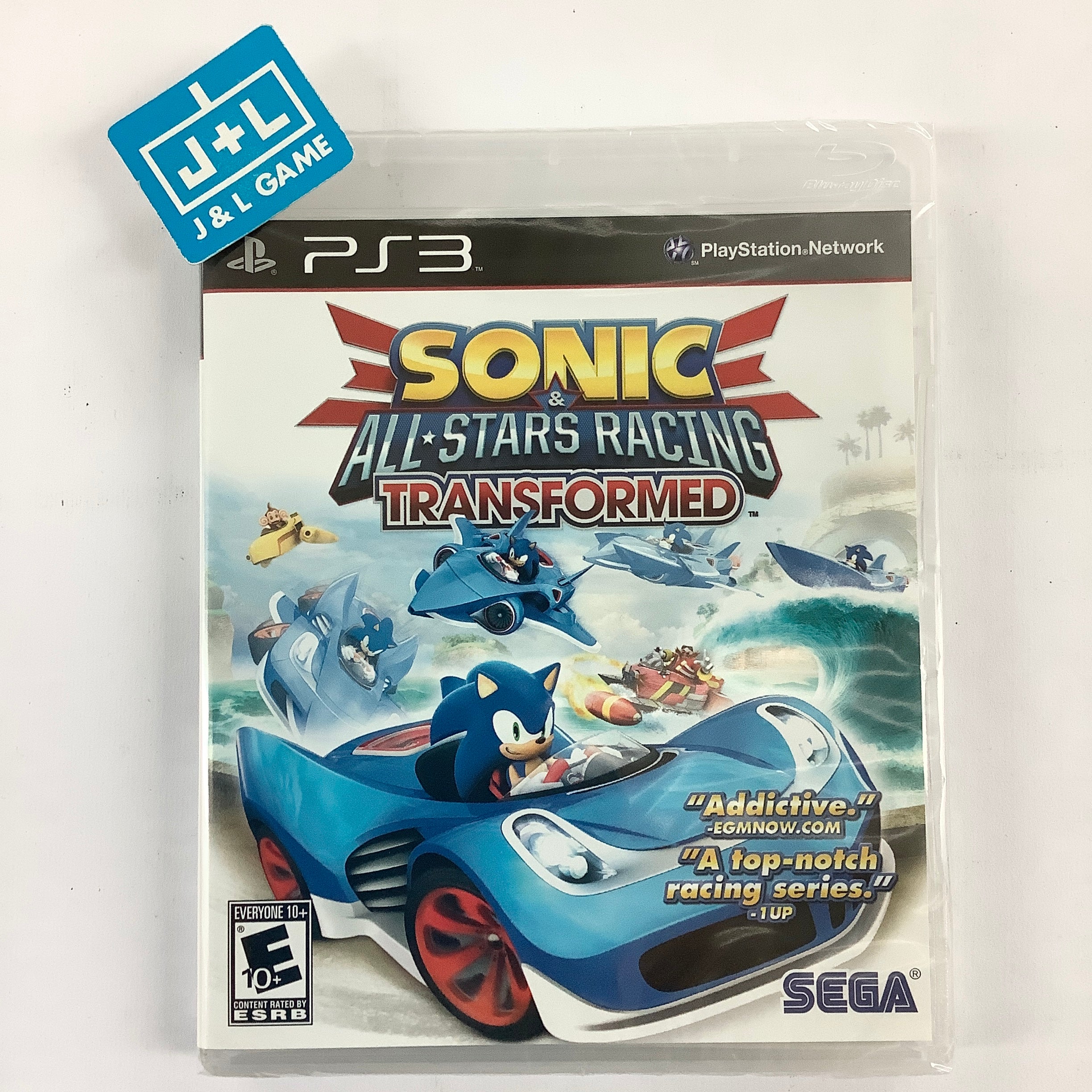 Sonic All Stars Racing Transformed - PS3 - bon état - complet Sonic All Stars Racing Transformed - PS3 - bon état - complet
