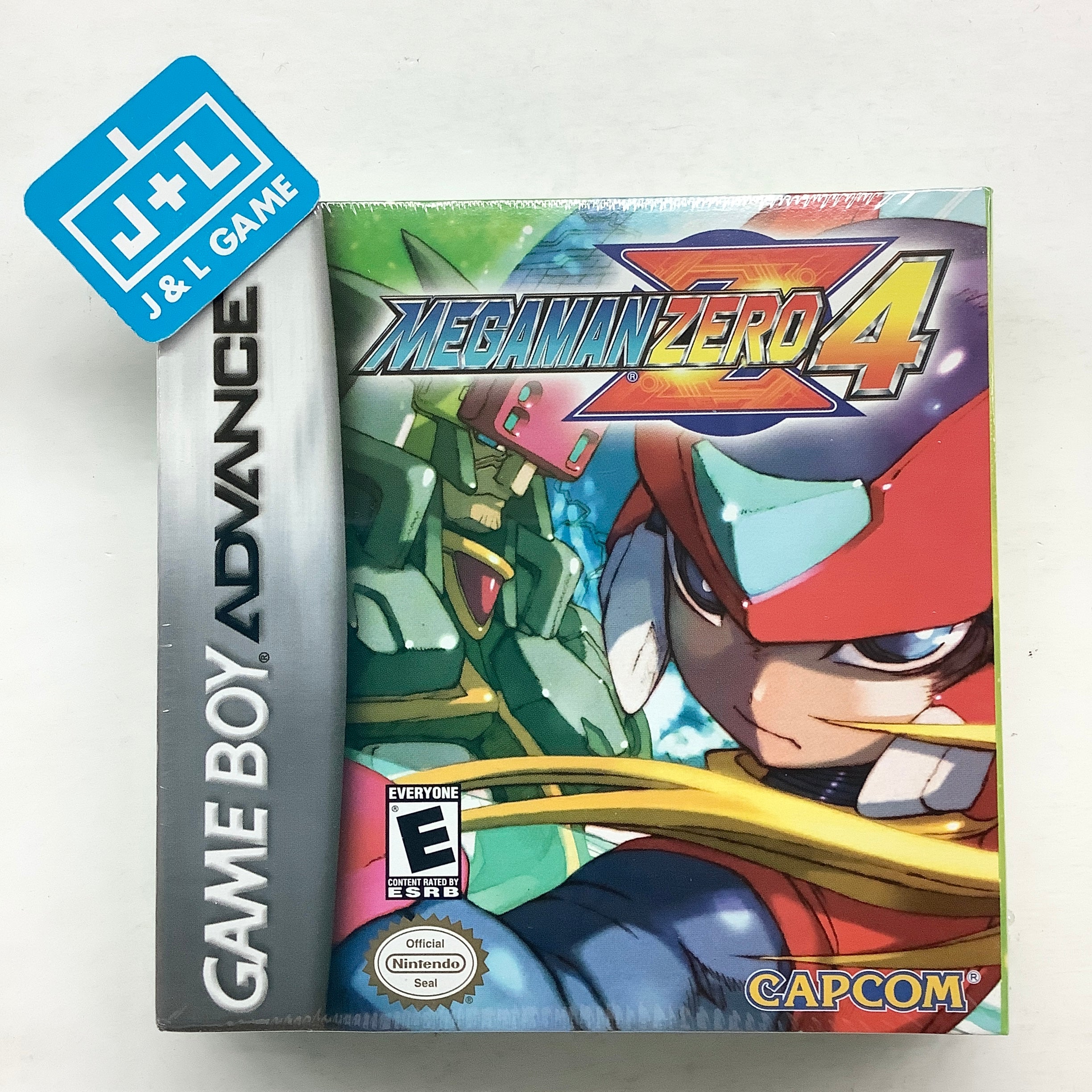 Mega Man Zero 4 GBA Game Boy Advance J L Game mega-man-zero-4-gba-game-boy-advance-j-l-game