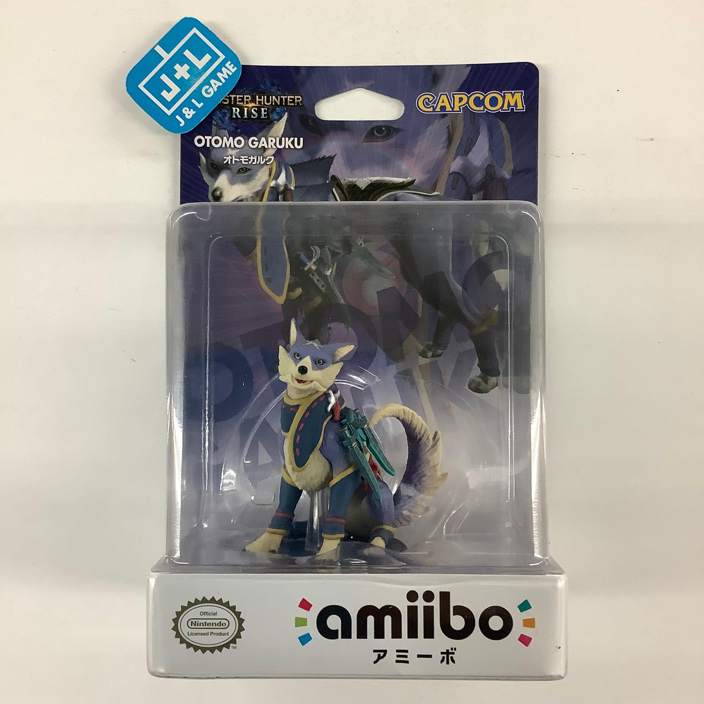 Palamute (Monster Hunter Rise) - Nintendo Switch Amiibo (Japanese Import) Amiibo Monster Hunter
