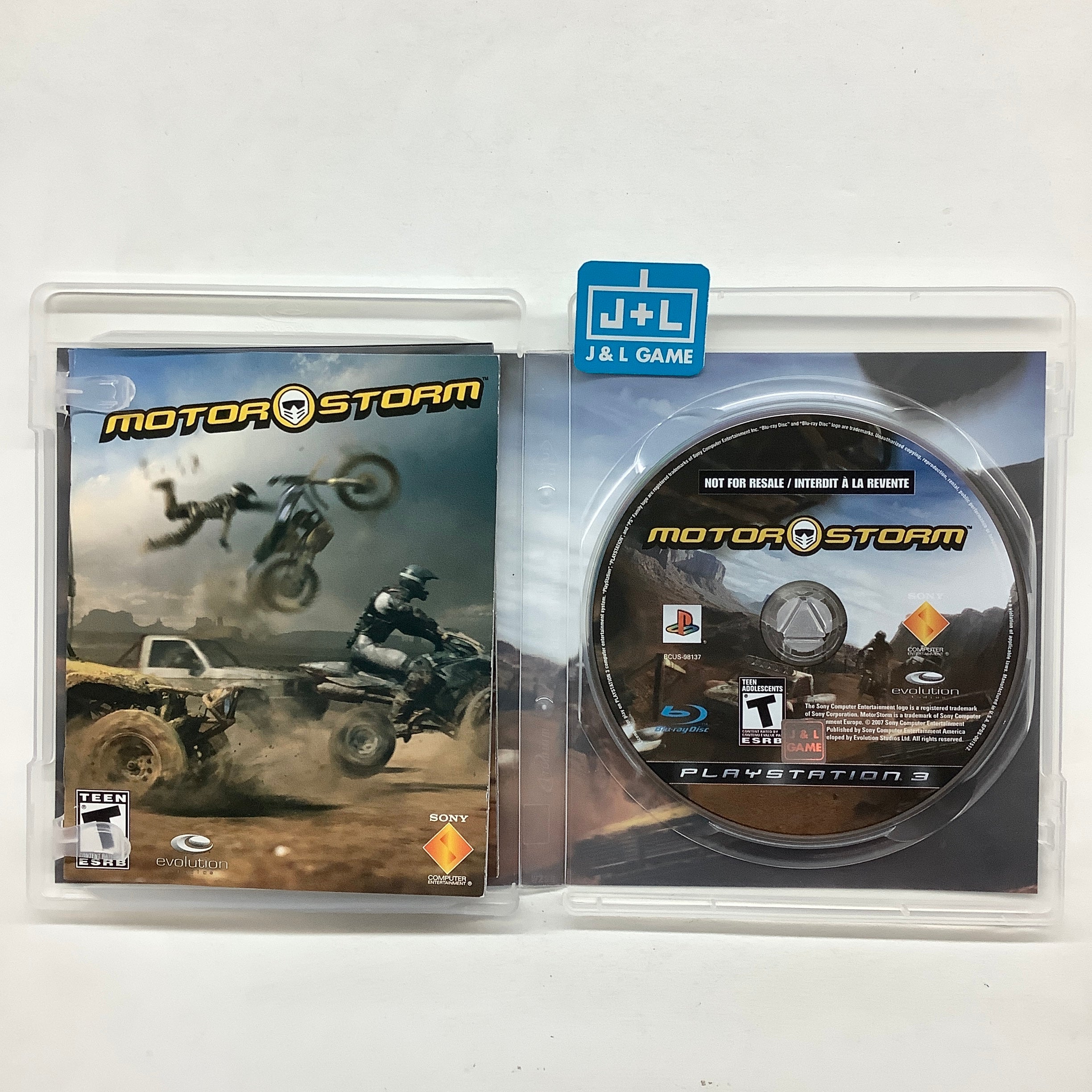 MotorStorm - (PS3) PlayStation 3 [Pre-Owned] Video Games SCEA   