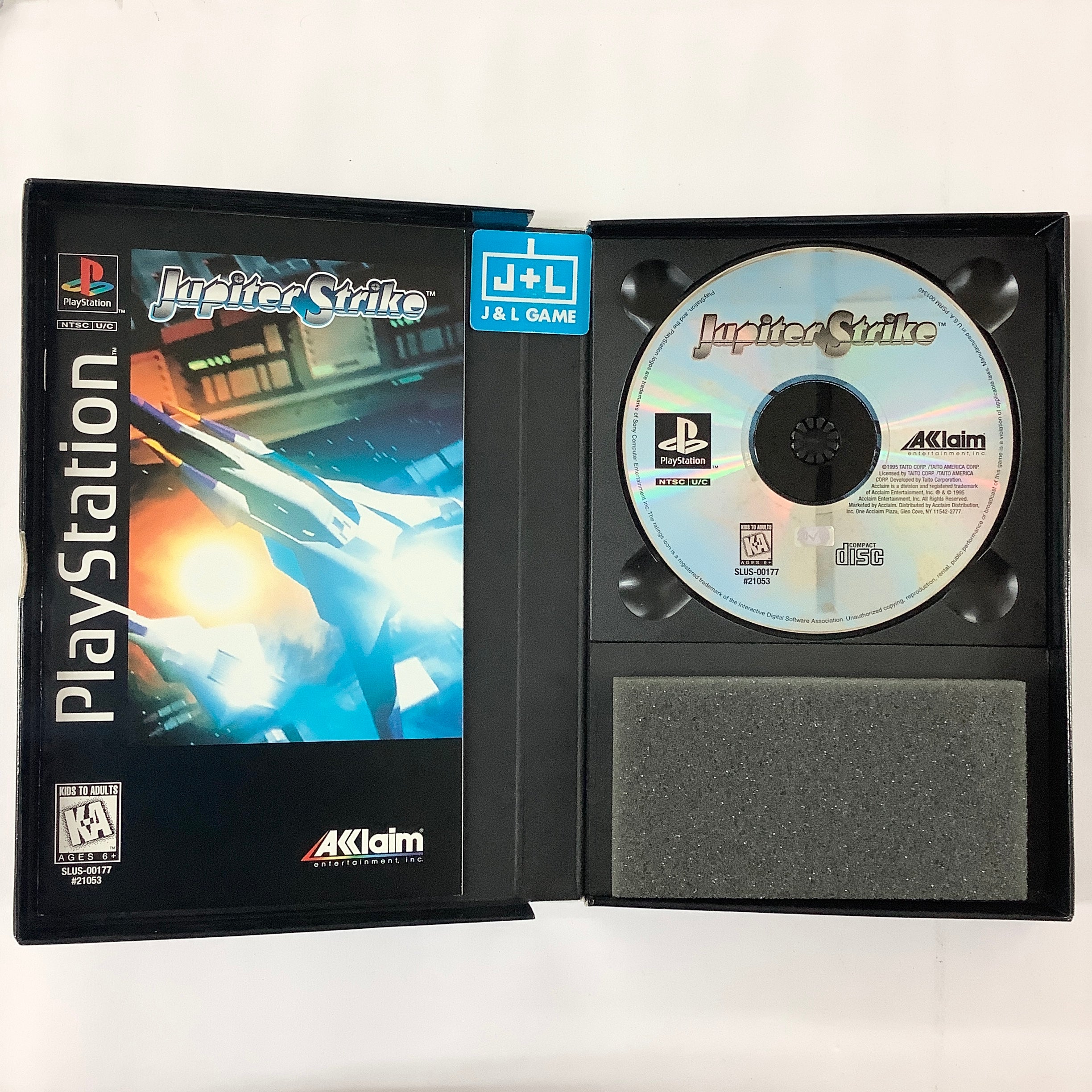 Jupiter Strike (Long Box) - (PS1) PlayStation 1 [Pre-Owned] Video Games Acclaim   